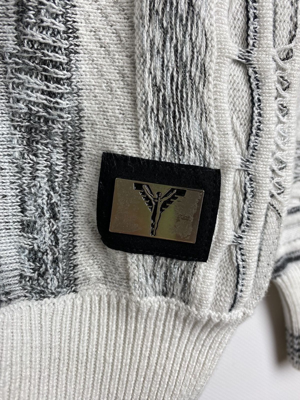 Carlo Colucci × Vintage Carlo Colucci men’s Coogi style 3D knitted sweater pullover Size US XXS / EU 40 - 9 Thumbnail