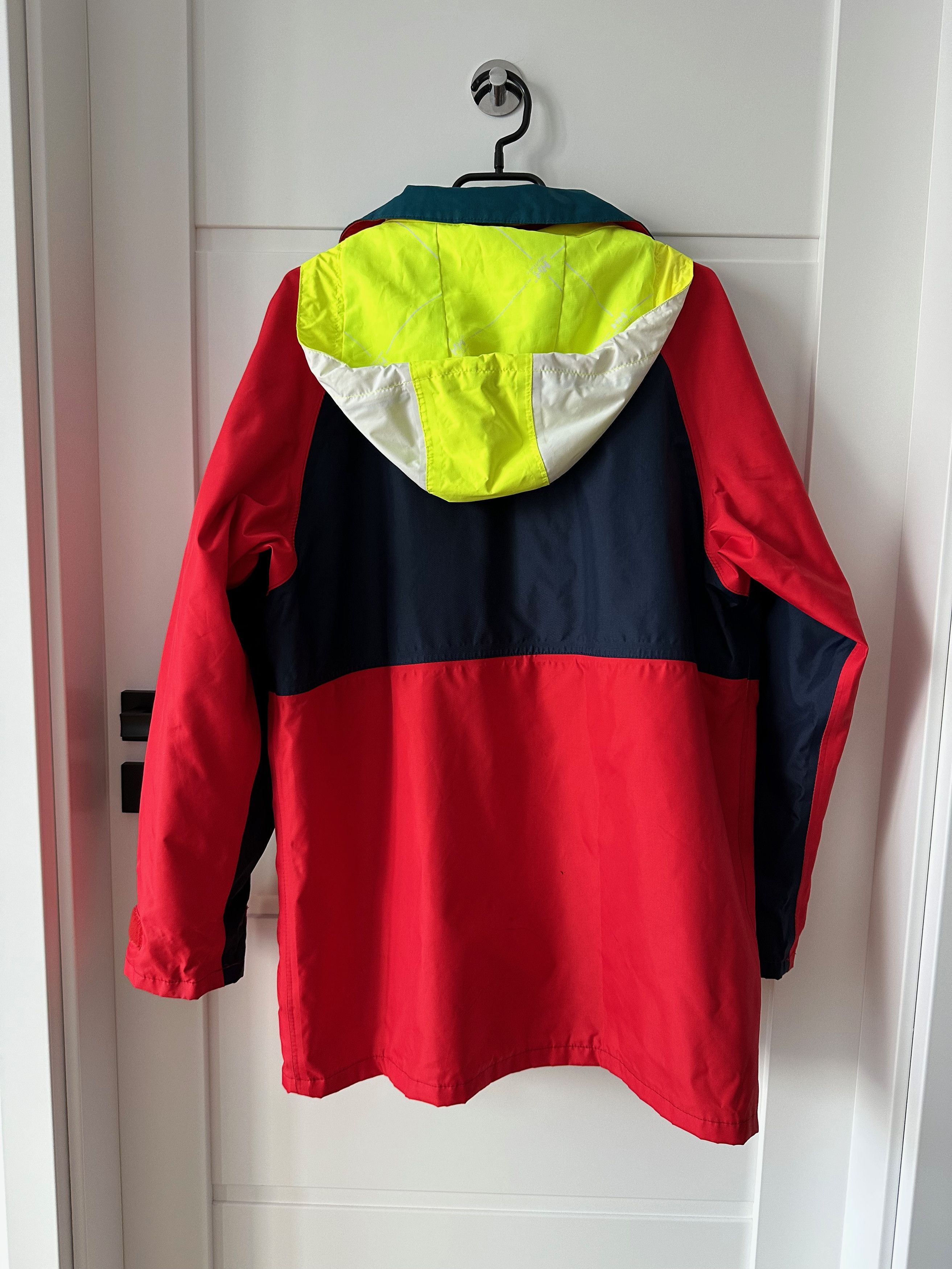 Helly Hansen 90's Helly Hansen Vintage Hooded Rain Yachting jacket Size US S / EU 44-46 / 1 - 8 Thumbnail
