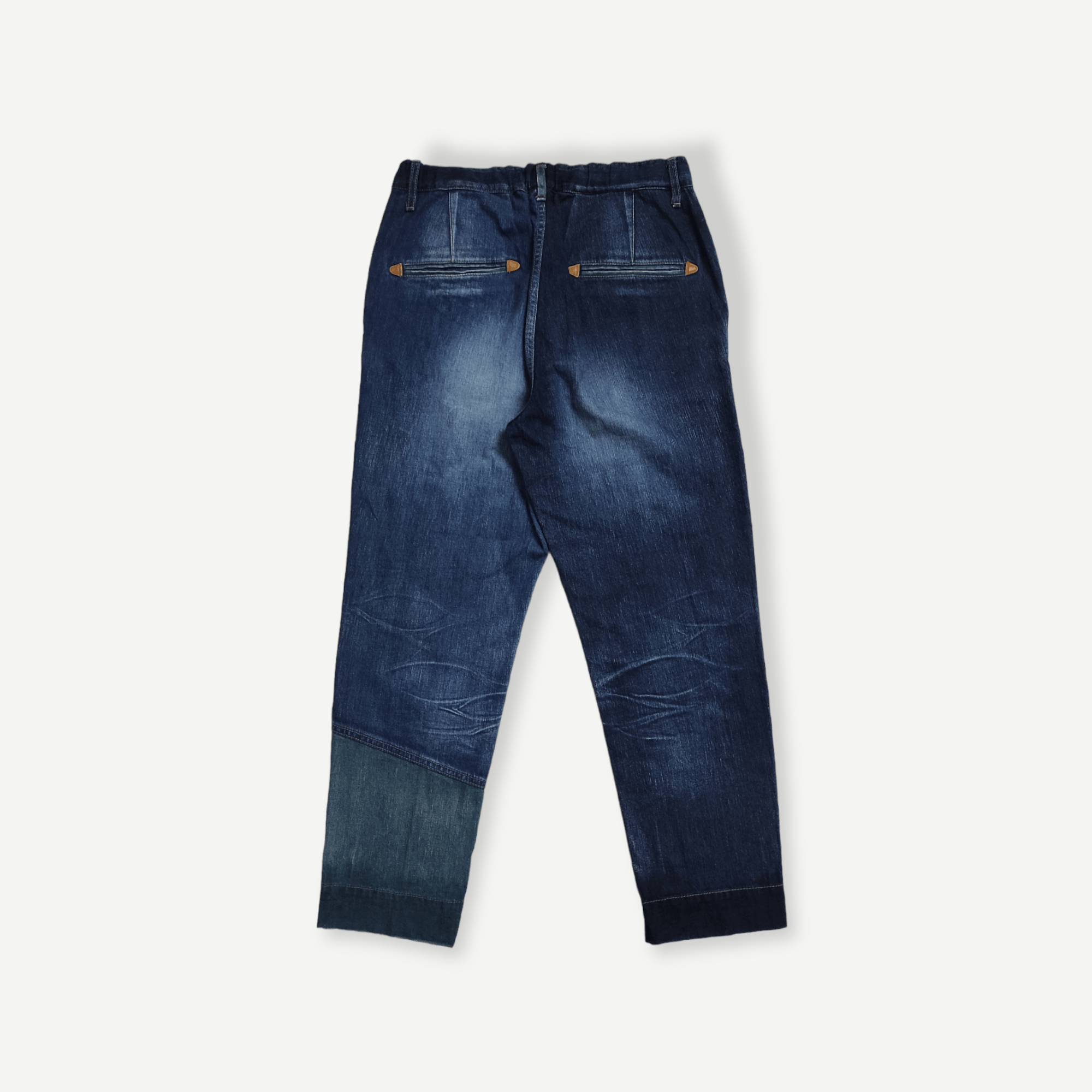 Eternal ETERNAL Sashiko Artisan Reconstruction Boro Denim Pants Size US 32 / EU 48 - 2 Thumbnail