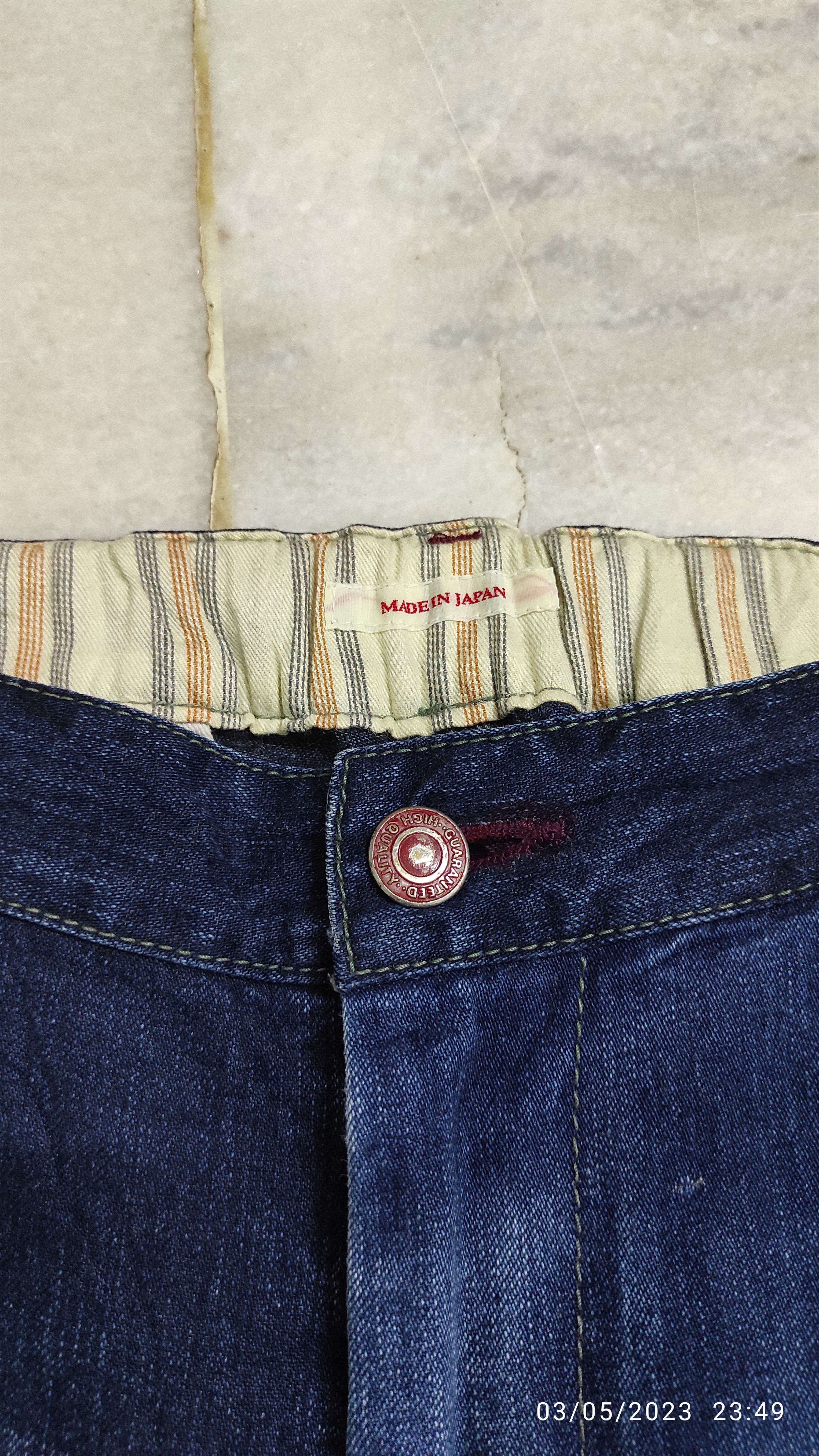 Eternal ETERNAL Sashiko Artisan Reconstruction Boro Denim Pants Size US 32 / EU 48 - 8 Thumbnail