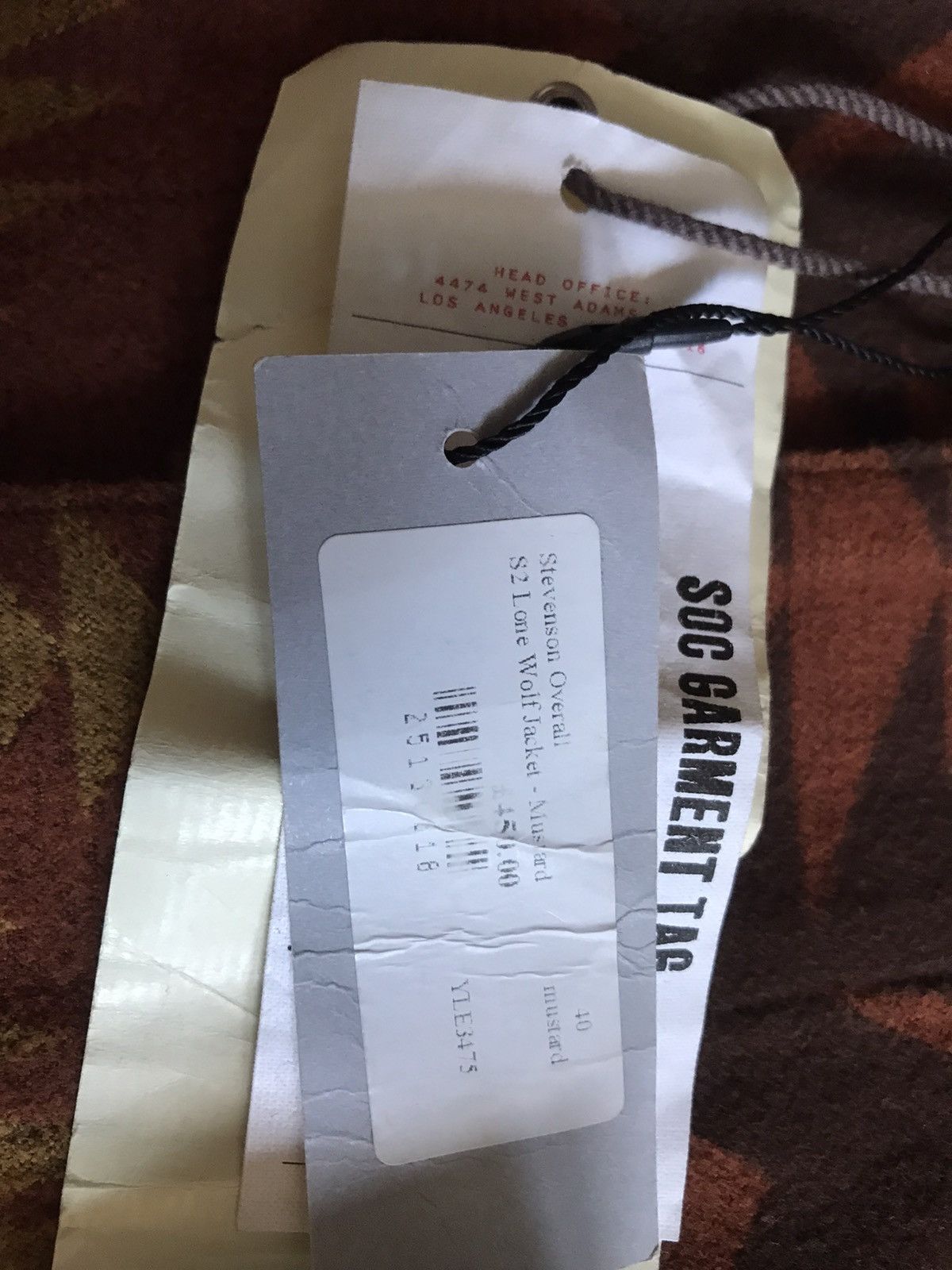 Japanese Brand × Stevenson Overall Co. Y2K Stevenson Overall Co Lone Wolf Jacket Size US M / EU 48-50 / 2 - 22 Thumbnail