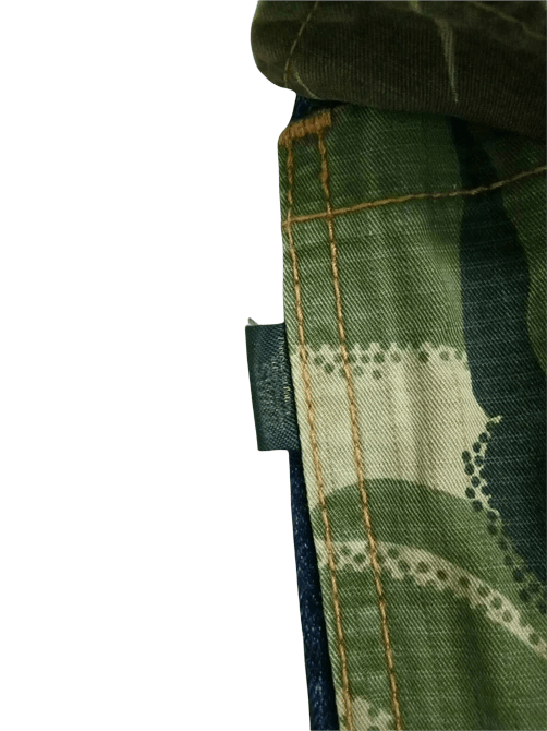 Japanese Brand Swing Set Nashville Jungle camo cargo denim pants Size US 32 / EU 48 - 13 Thumbnail