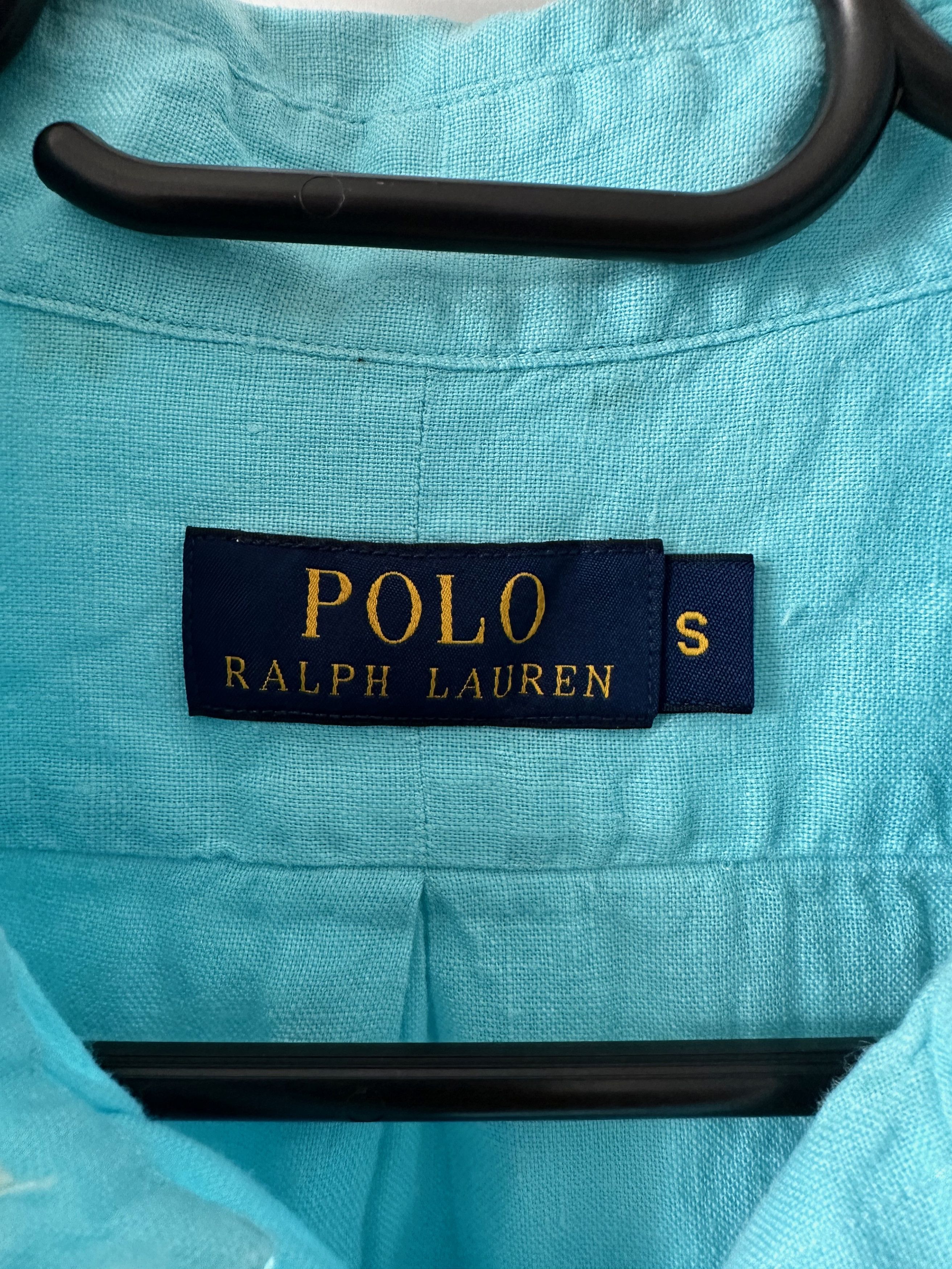 Polo Ralph Lauren Polo Ralph Lauren Sky Blue 100% Linen shirt S Size US S / EU 44-46 / 1 - 3 Thumbnail