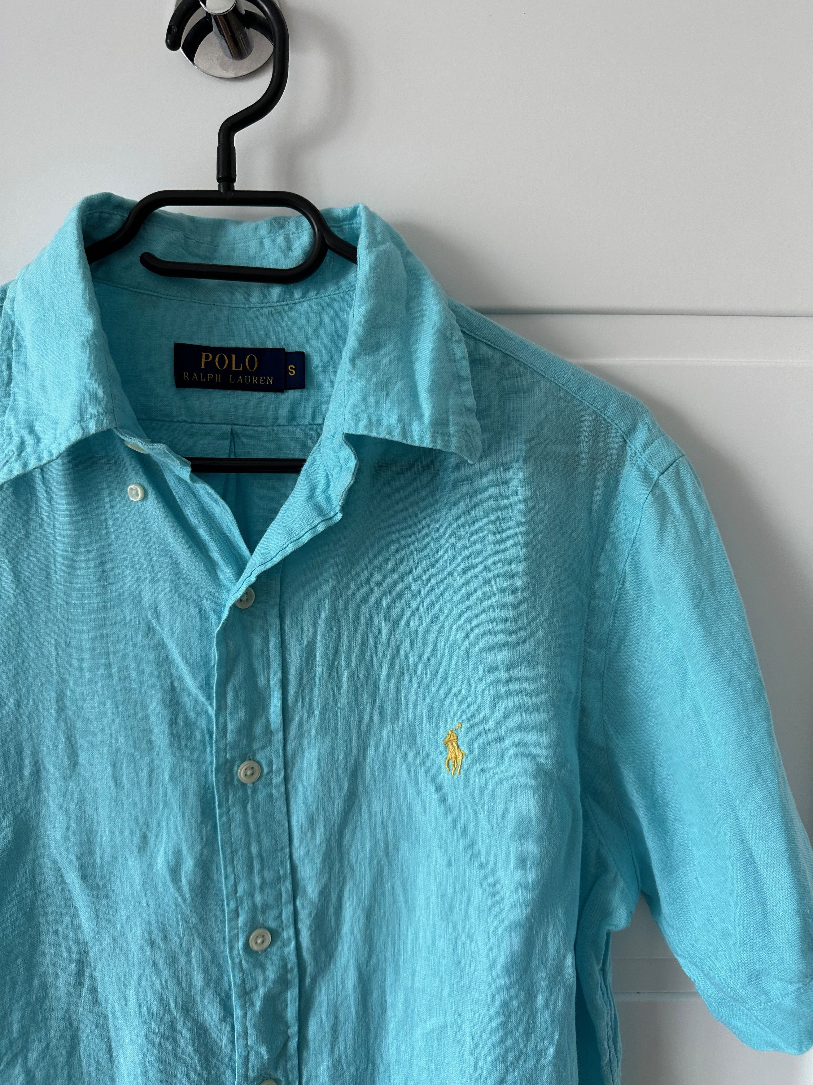 Polo Ralph Lauren Polo Ralph Lauren Sky Blue 100% Linen shirt S Size US S / EU 44-46 / 1 - 2 Thumbnail