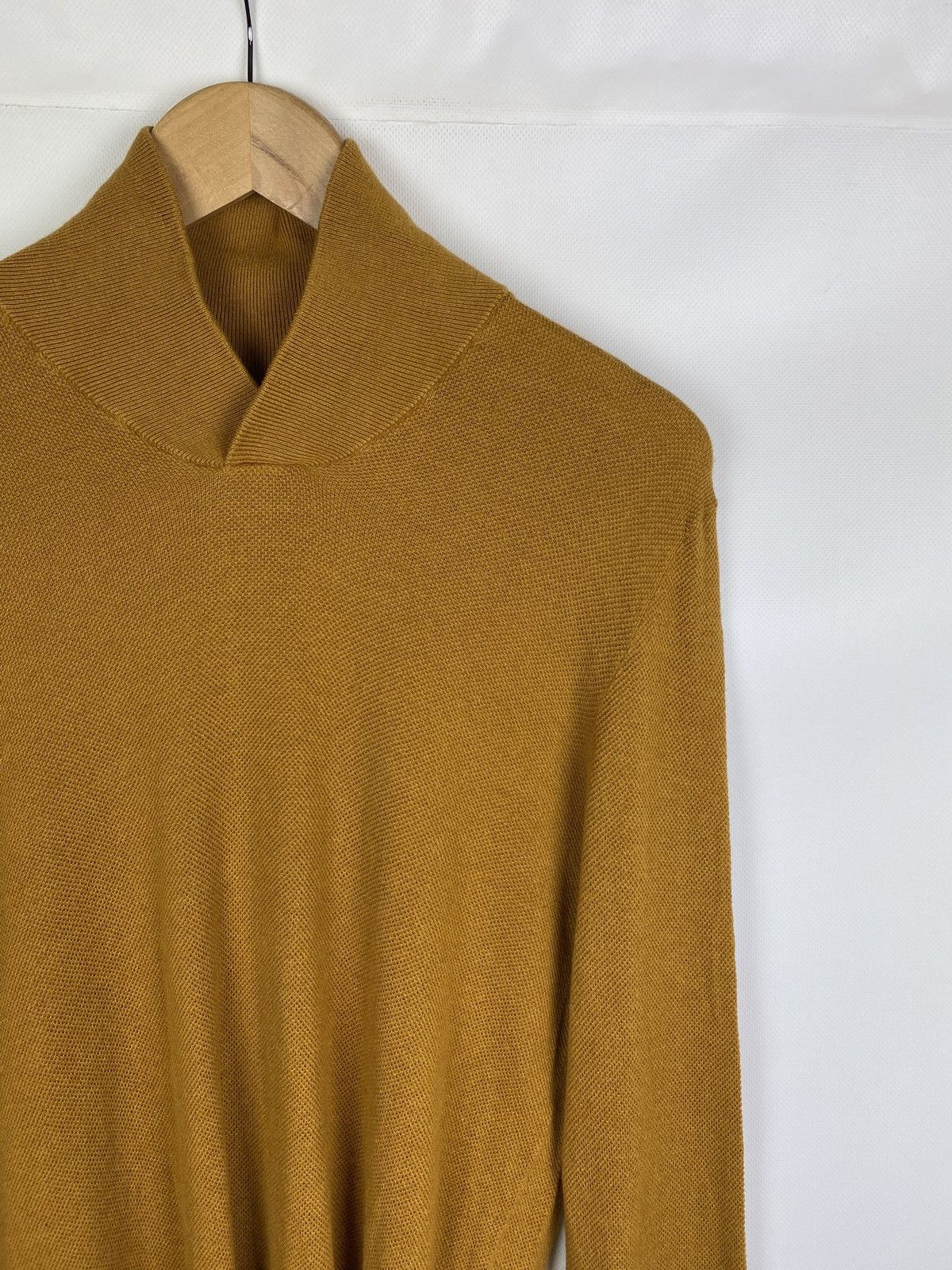 Suitsupply Suitsupply cotton cashmere shawl collar sweater pullover Size US M / EU 48-50 / 2 - 4 Thumbnail