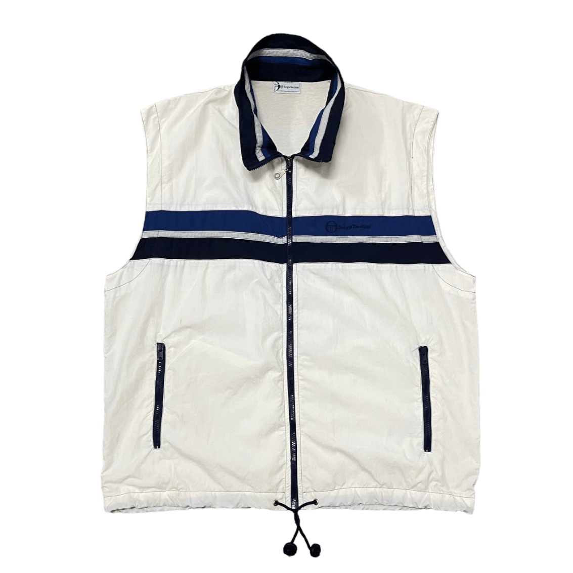 Sergio Tacchini Vintage Sergio Tacchini Vest Size US XL / EU 56 / 4 - 1 Thumbnail