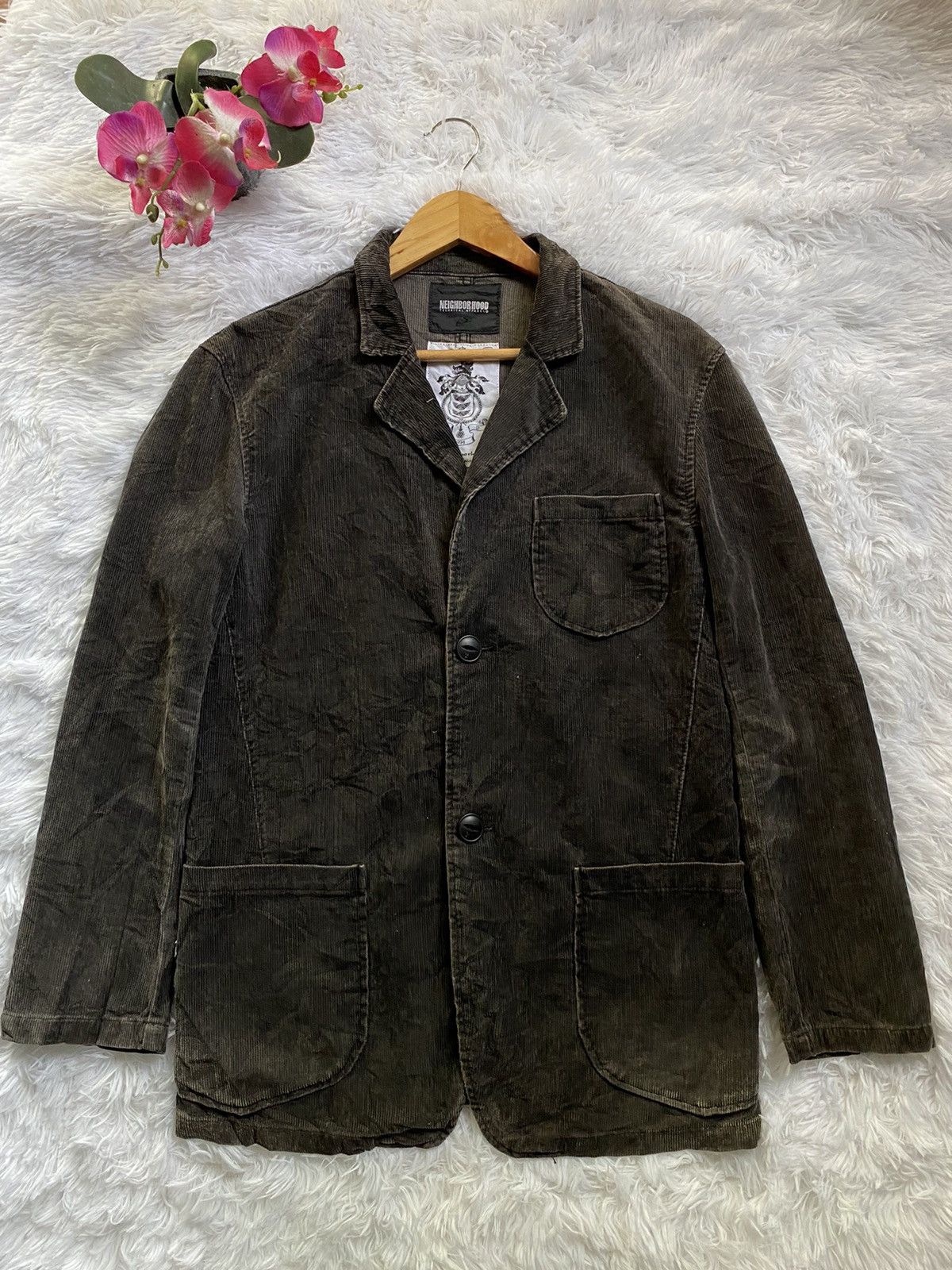 Japanese Brand Vintage Neighborhood Blazer Size 36S - 1 Thumbnail