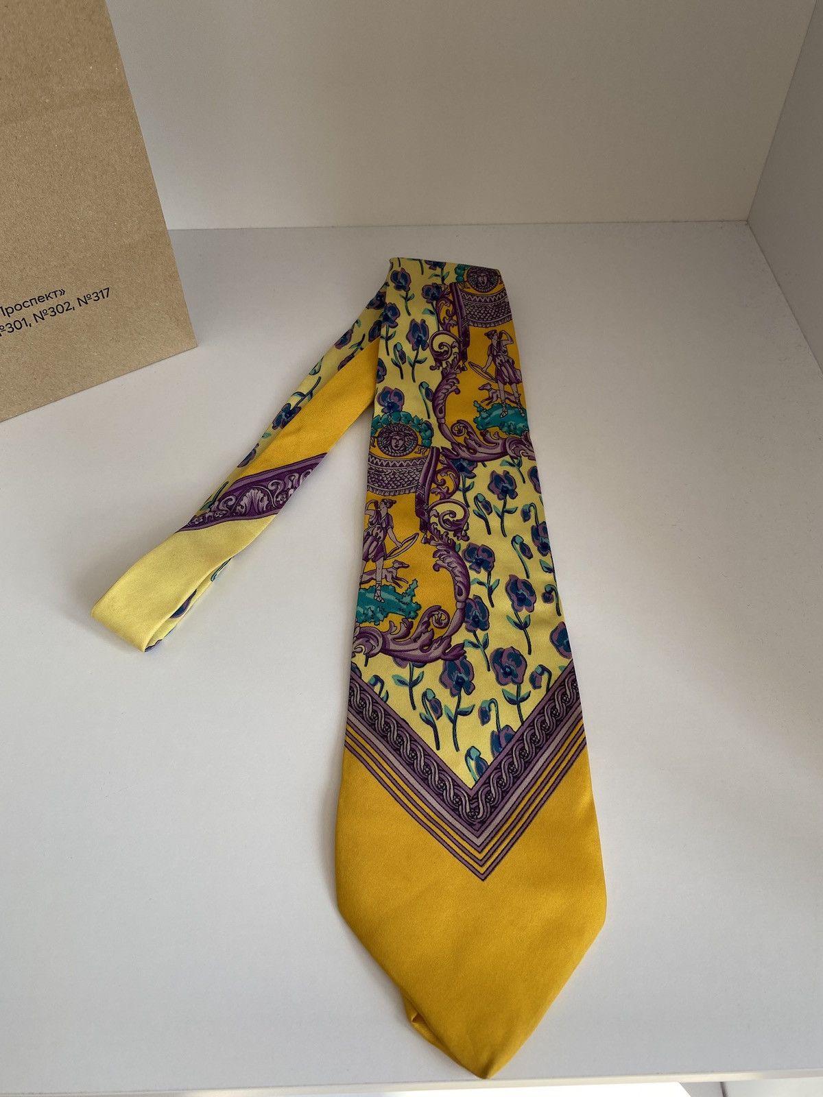 Vintage GIANNI VERSACE Krawatte Tie 100% Seide Silk Vintage | Grailed