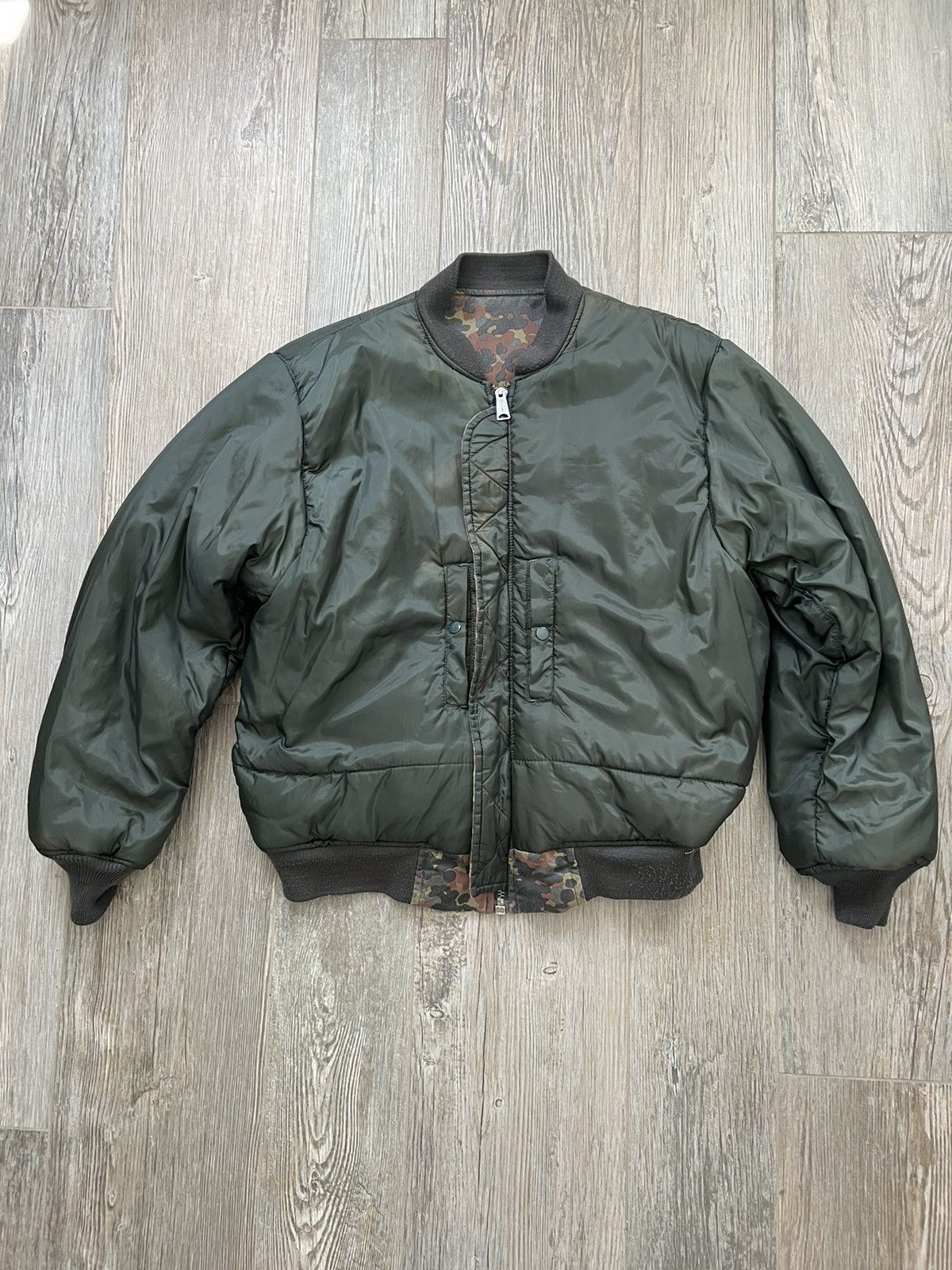 Military Jacket, Flyer’s Man Intermediate, MA-1 | Grailed