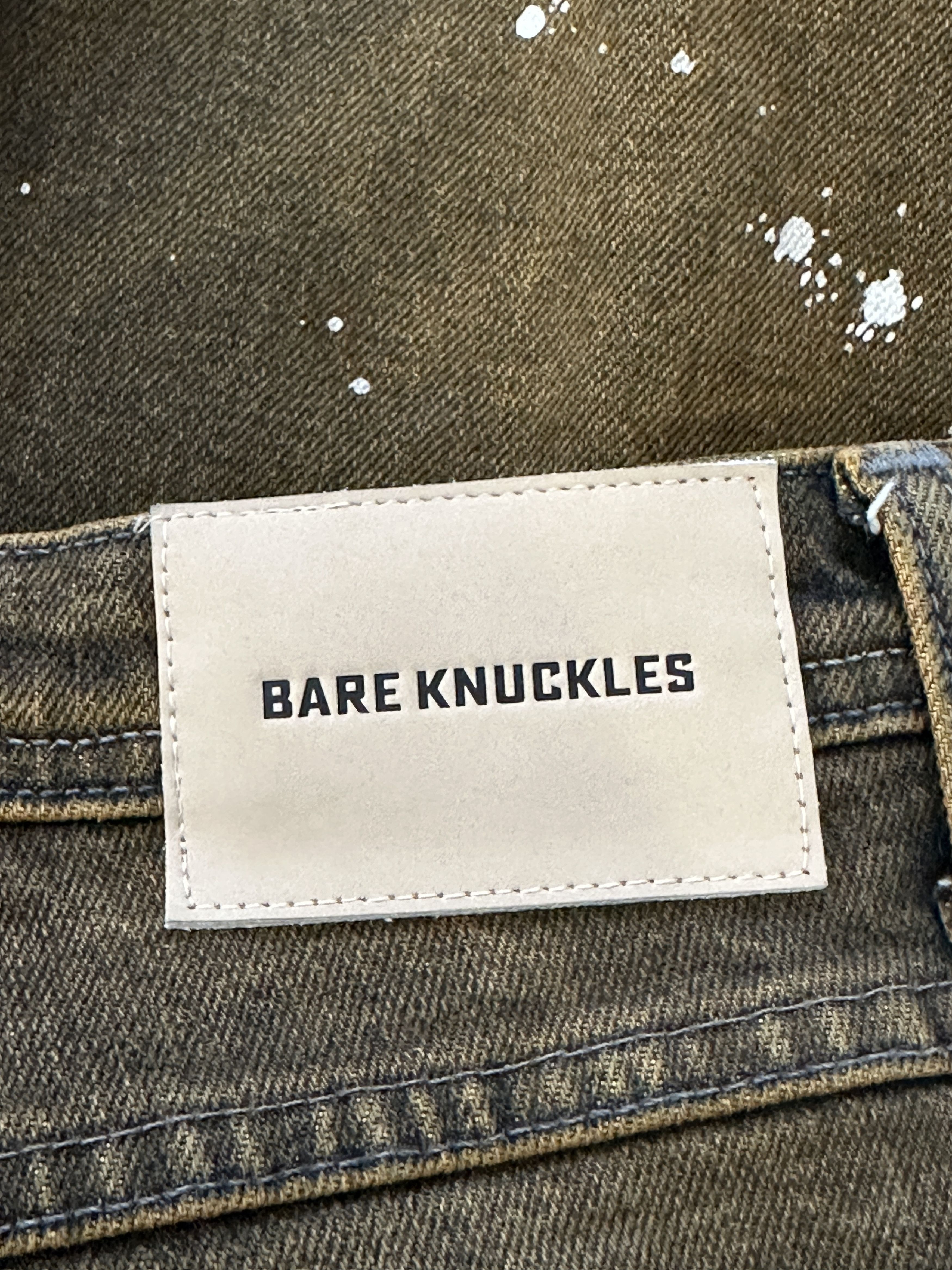 Bare Knuckles Bare Knuckles Rust Repaired Denim Grailed