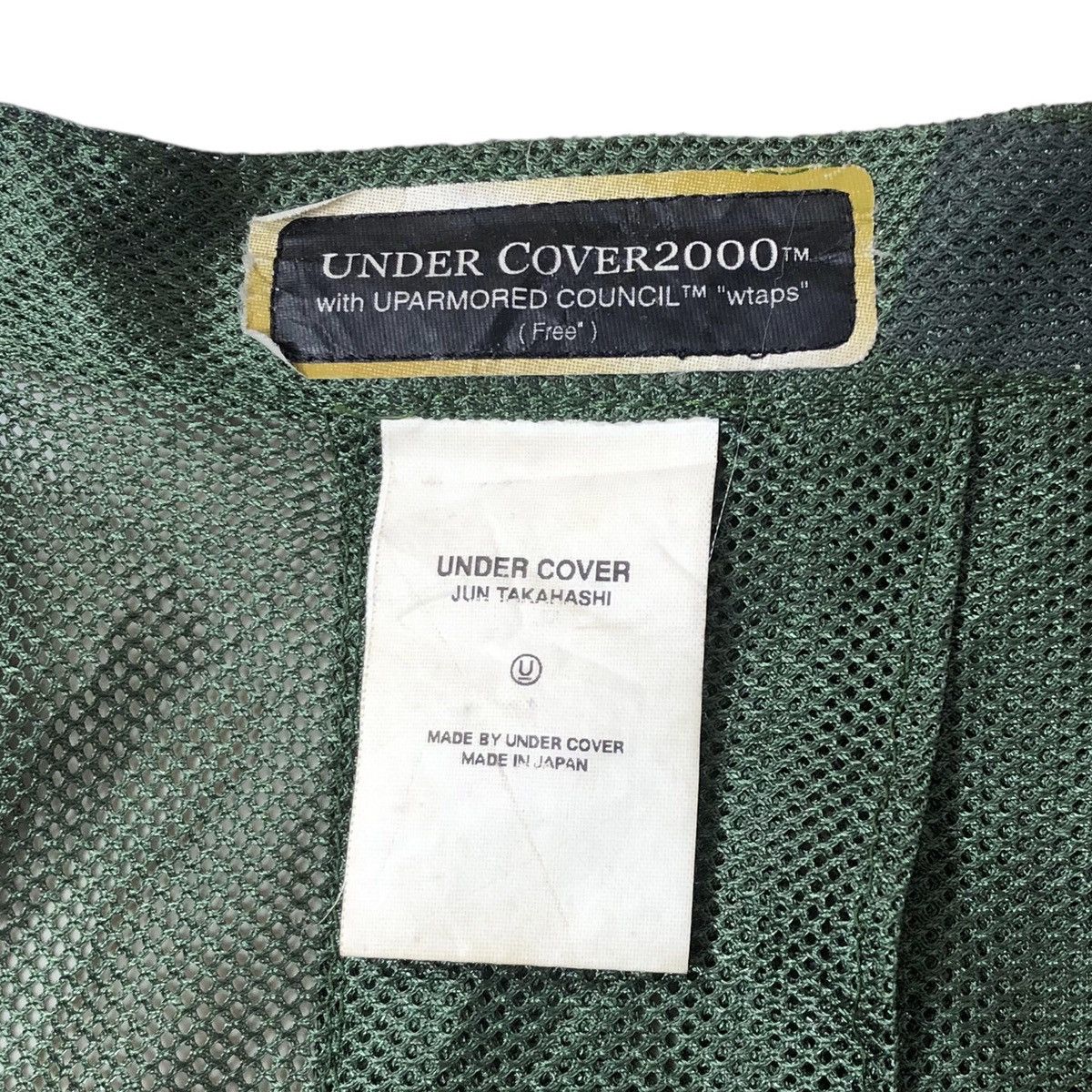 Undercover Vintage 90s Undercover Uparmored Council Mini Mesh Skirt Size 24" / US 00 / IT 34 - 5 Thumbnail