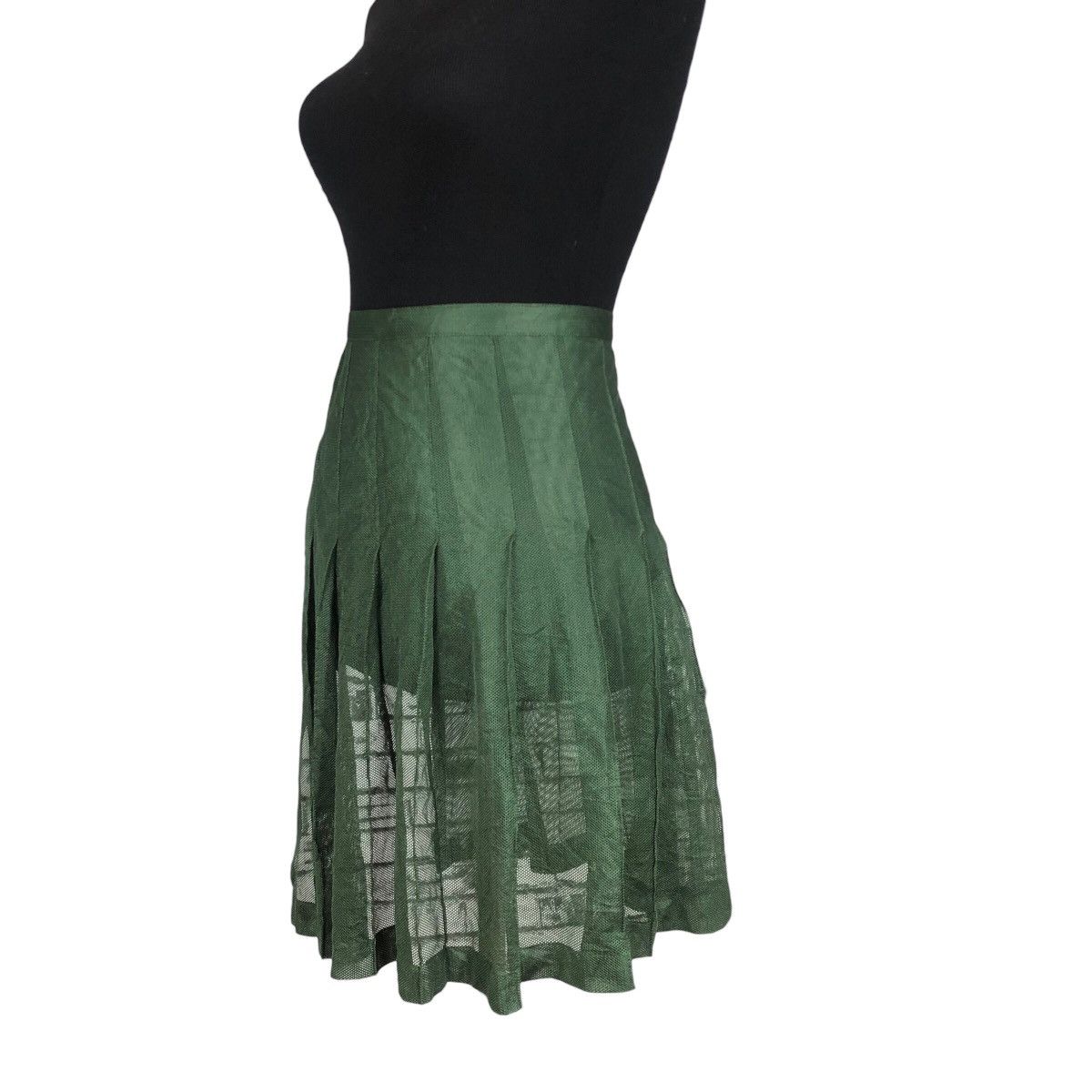Undercover Vintage 90s Undercover Uparmored Council Mini Mesh Skirt Size 24" / US 00 / IT 34 - 1 Thumbnail