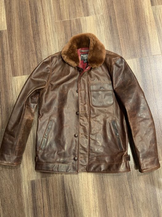 Schott Schott Leather Perfecto N1 Deck Jacket Grailed