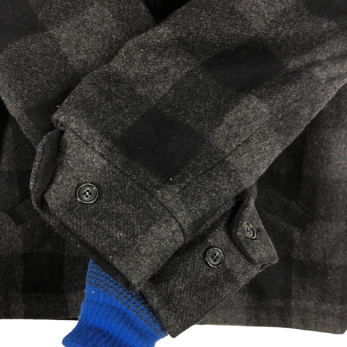 Denime × Japanese Brand × Oshkosh 💥OSHKOSH JAPAN CRUISER WOOL PLAID ZIP JACKET Size US L / EU 52-54 / 3 - 7 Thumbnail