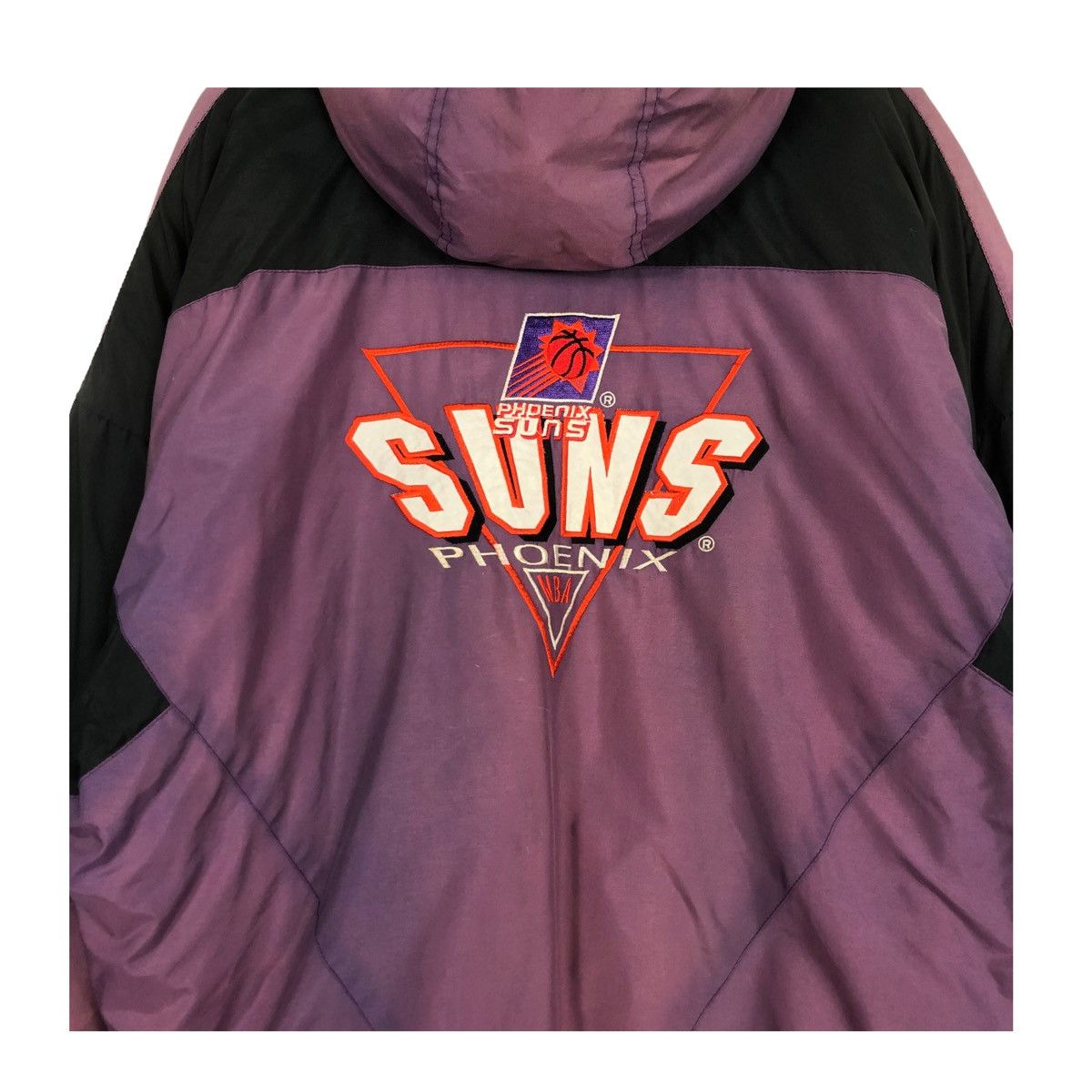 Logo 7 × NBA × Vintage 💥90s PHEONIX SUNS LOGO 7 SUNFADED BOMBER VARSITY Size US XL / EU 56 / 4 - 10 Thumbnail