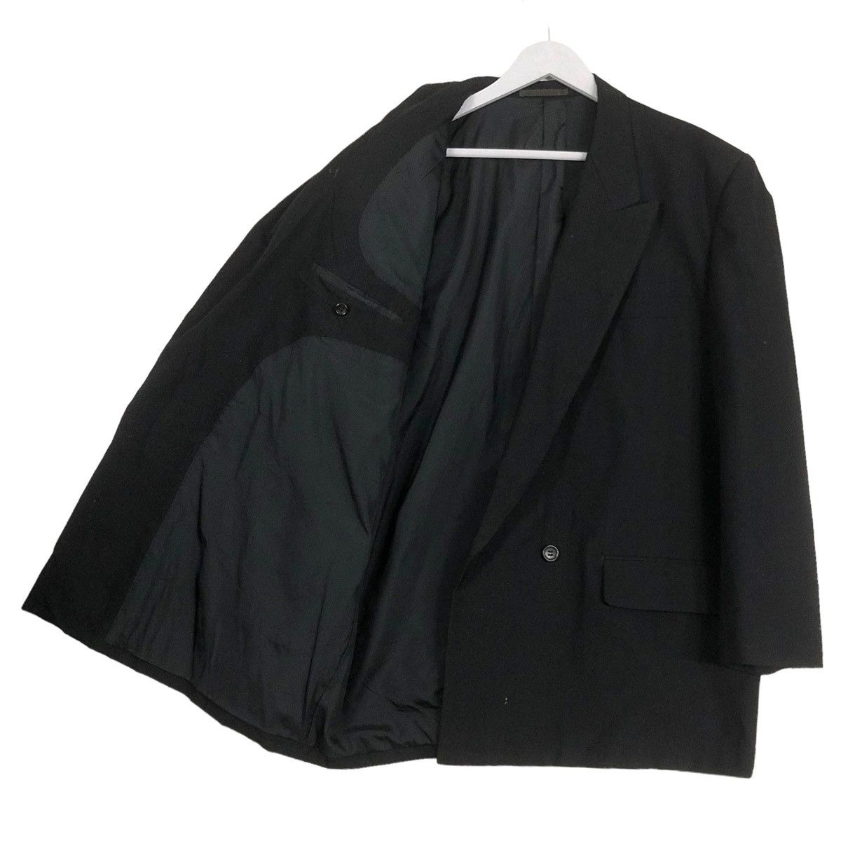 Comme des Garcons × Comme des Garcons Homme × Comme des Garcons Homme Plus 💥AD1988 COMME DES GARÇONS BUTTON JACKET COAT Size US L / EU 52-54 / 3 - 9 Thumbnail