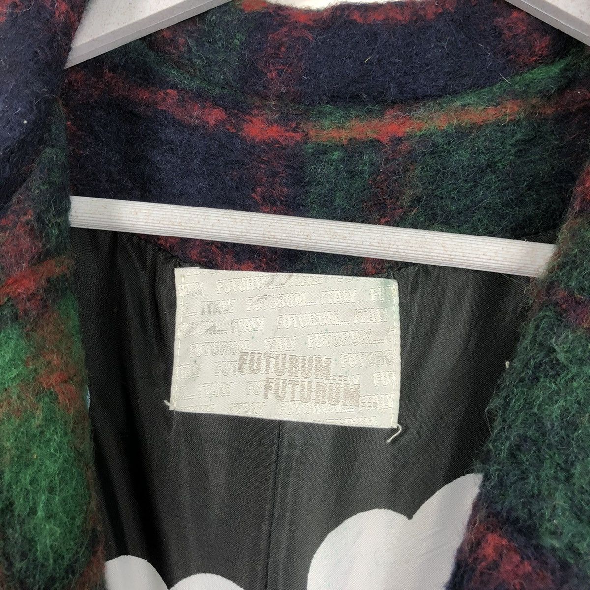 Issey Miyake × Japanese Brand 💥ARCHIVE FUTURUM MIYAKO SEN PATCH WOOL ART JACKET Size L / US 10 / IT 46 - 10 Thumbnail