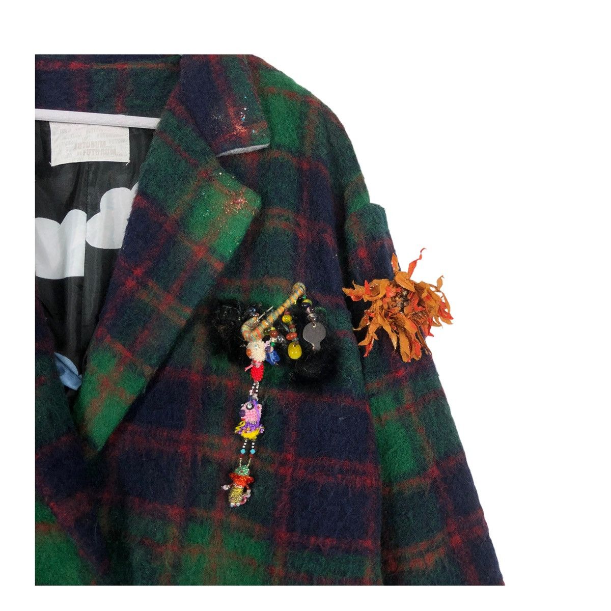 Issey Miyake × Japanese Brand 💥ARCHIVE FUTURUM MIYAKO SEN PATCH WOOL ART JACKET Size L / US 10 / IT 46 - 6 Thumbnail