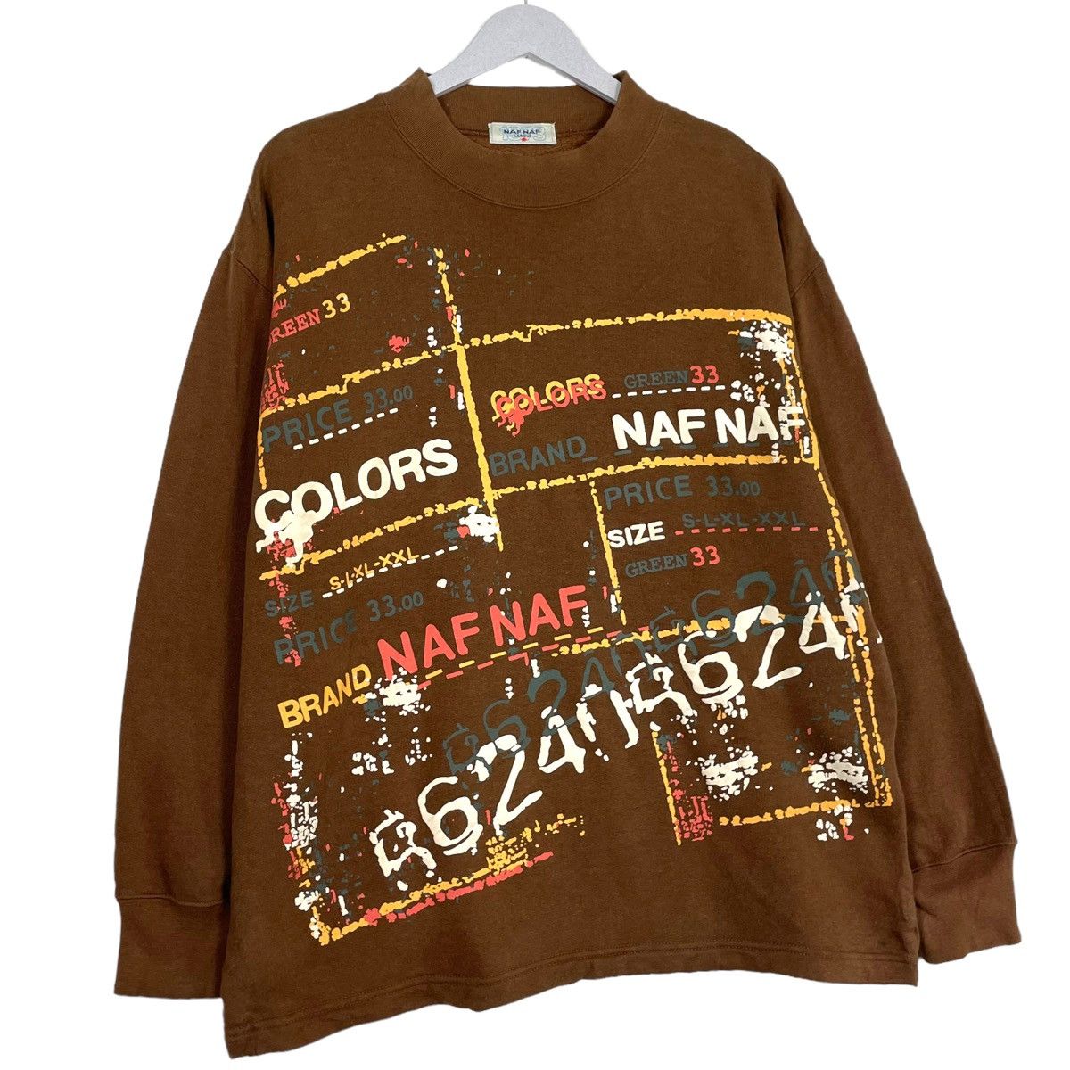 Issey Miyake × Japanese Brand × Vintage 💥NAF NAF ISSEY MIYAKE PULLOVER SWEATSHIRT Size US M / EU 48-50 / 2 - 3 Thumbnail