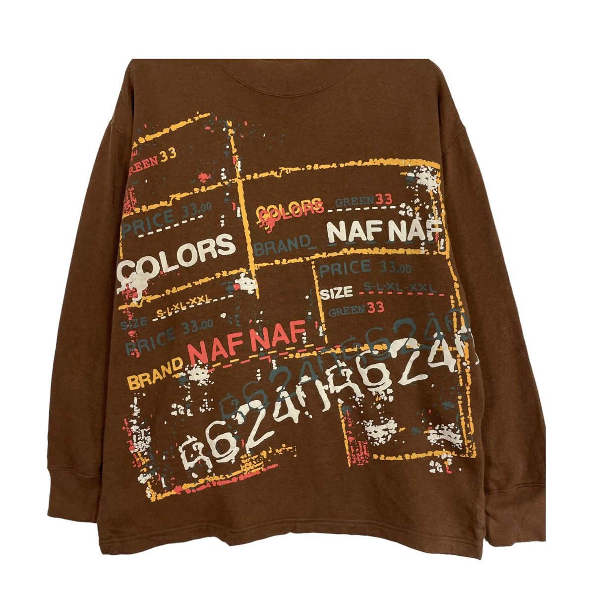 Issey Miyake × Japanese Brand × Vintage 💥NAF NAF ISSEY MIYAKE PULLOVER SWEATSHIRT Size US M / EU 48-50 / 2 - 5 Thumbnail