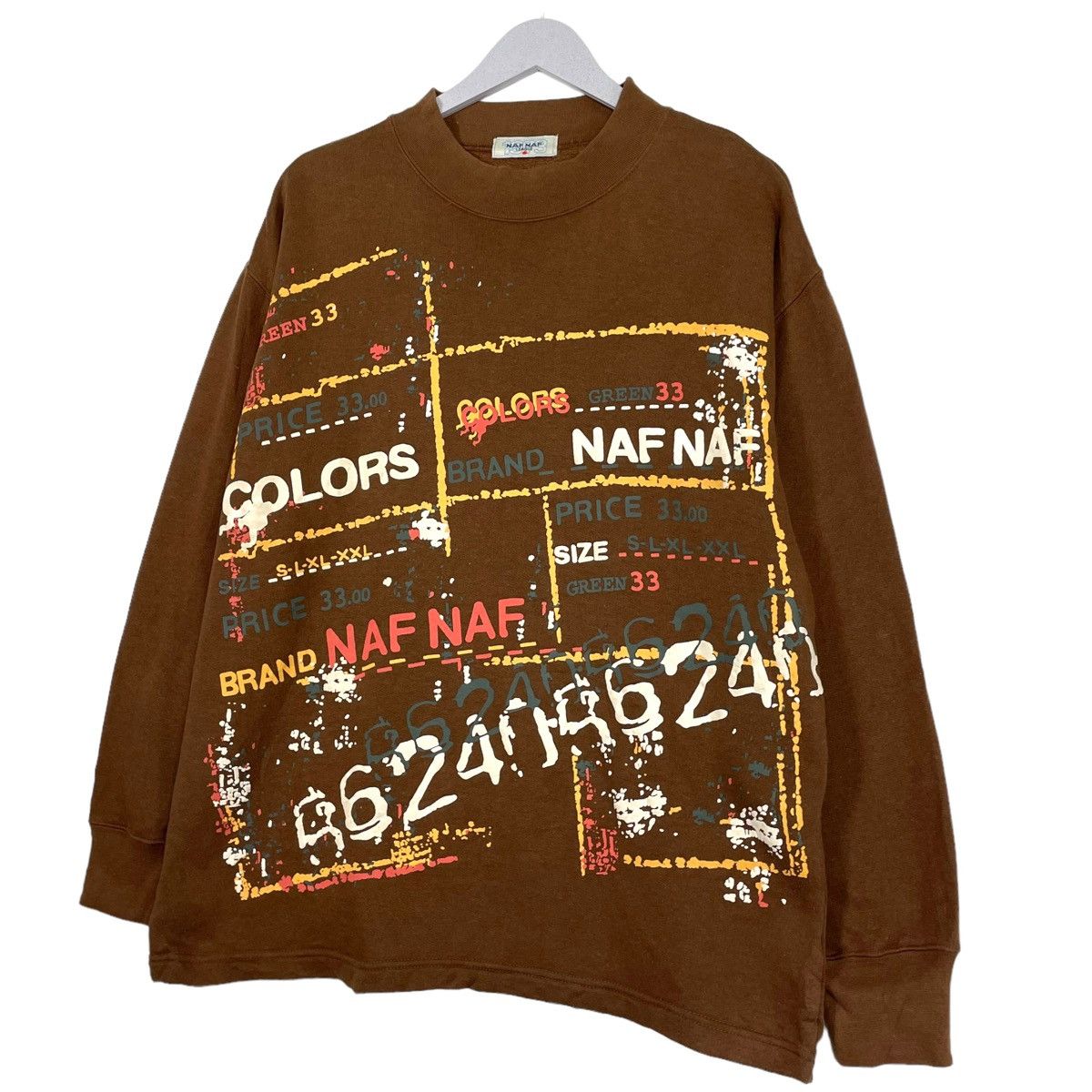 Issey Miyake × Japanese Brand × Vintage 💥NAF NAF ISSEY MIYAKE PULLOVER SWEATSHIRT Size US M / EU 48-50 / 2 - 2 Thumbnail