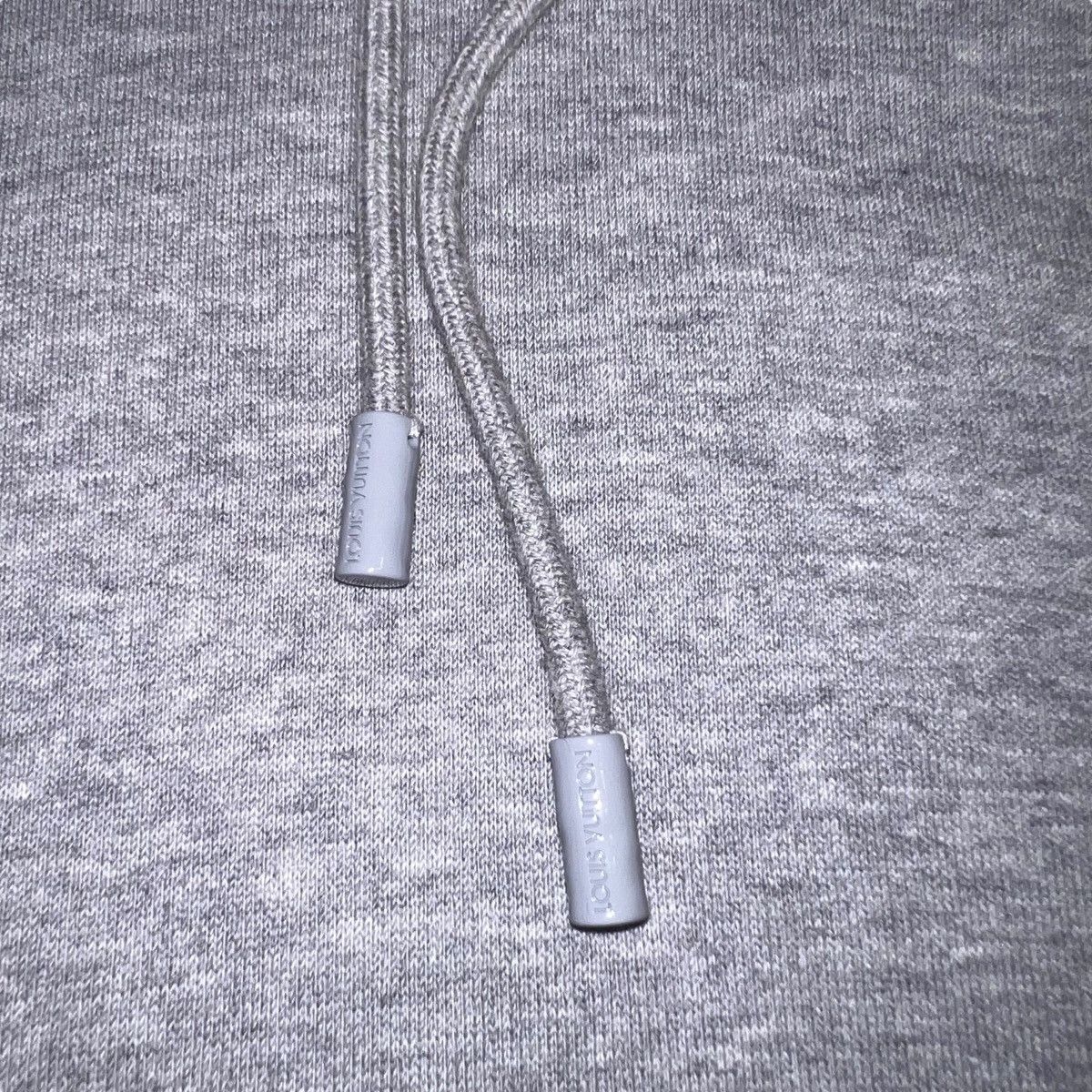 Louis Vuitton × Virgil Abloh Louis Vuitton 21AW Grey Tourist Vs Purist Tuffetage Hoodie Size US L / EU 52-54 / 3 - 3 Thumbnail