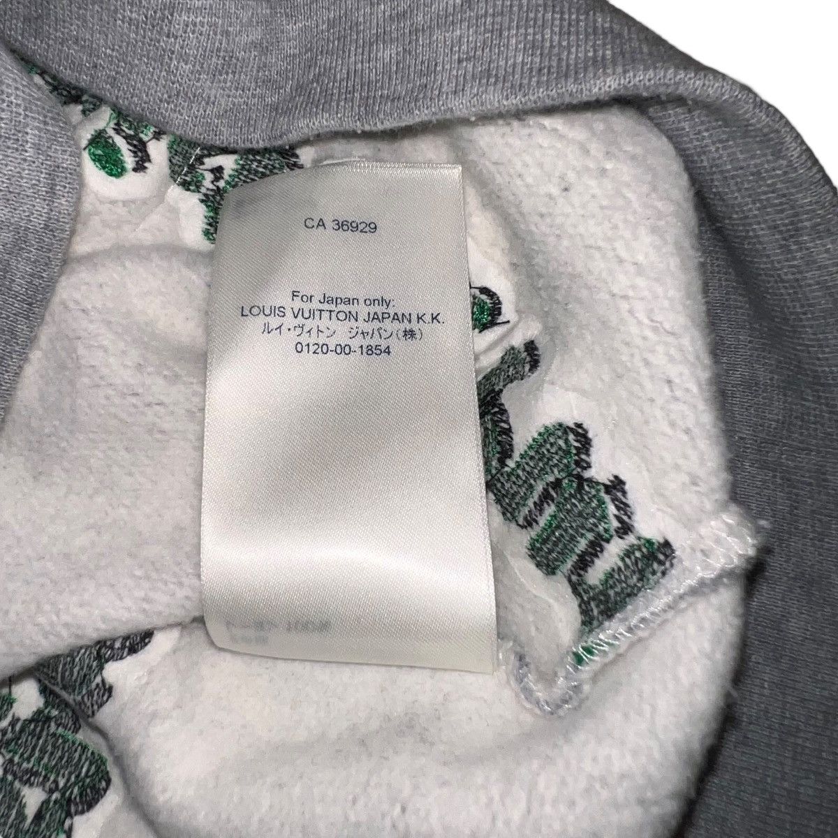 Louis Vuitton × Virgil Abloh Louis Vuitton 21AW Grey Tourist Vs Purist Tuffetage Hoodie Size US L / EU 52-54 / 3 - 10 Thumbnail