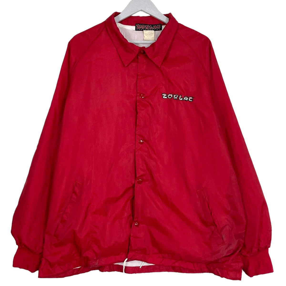 Other 💥90s ZORLAC SKATEBOARD BIG LOGO SNAP JACKET Size US XL / EU 56 / 4 - 1 Thumbnail