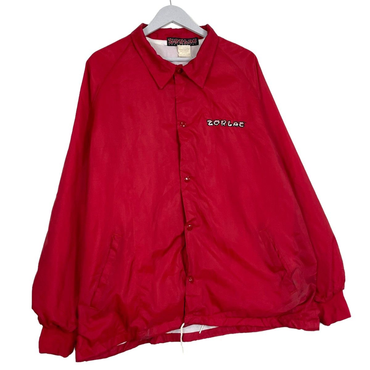 Other 💥90s ZORLAC SKATEBOARD BIG LOGO SNAP JACKET Size US XL / EU 56 / 4 - 3 Thumbnail
