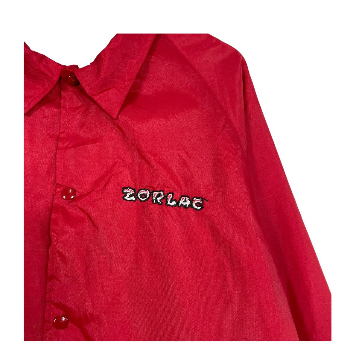 Other 💥90s ZORLAC SKATEBOARD BIG LOGO SNAP JACKET Size US XL / EU 56 / 4 - 7 Thumbnail