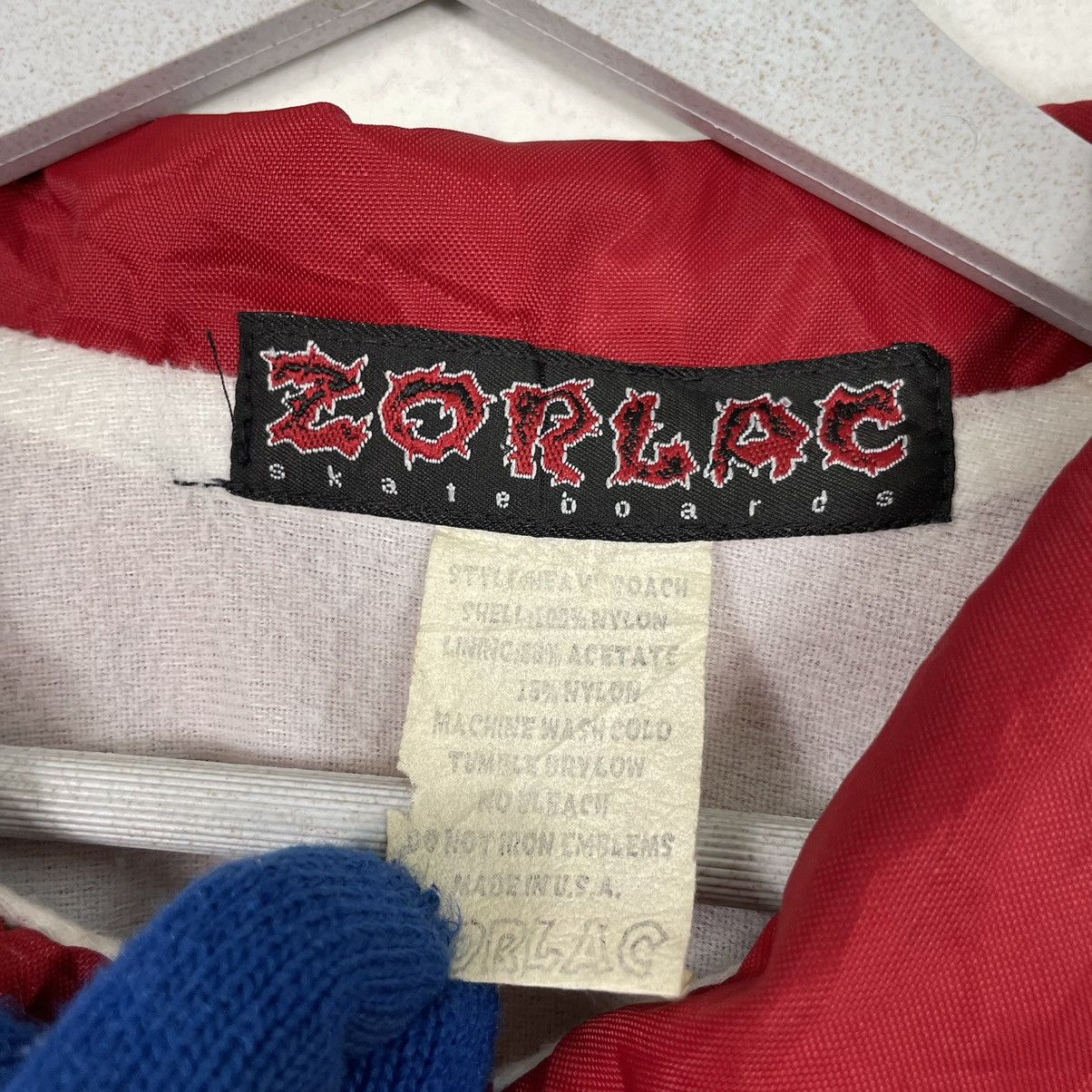Other 💥90s ZORLAC SKATEBOARD BIG LOGO SNAP JACKET Size US XL / EU 56 / 4 - 11 Thumbnail
