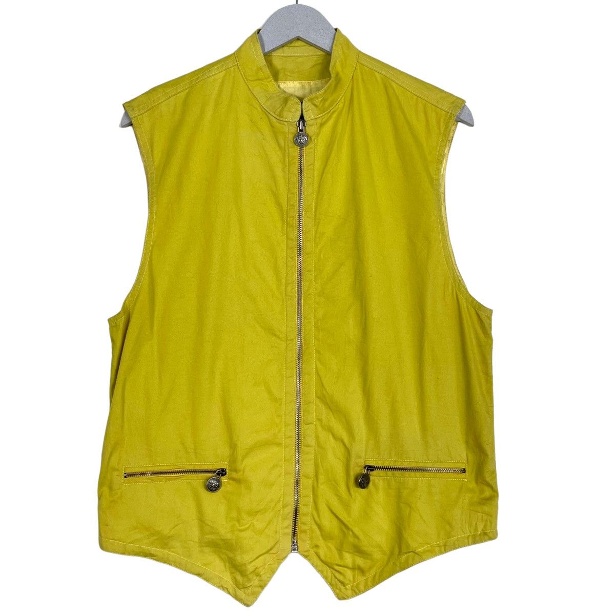 💥VERSACE JEAN CULTURE MEDUSA SLEEVELESS SPORT JACKET