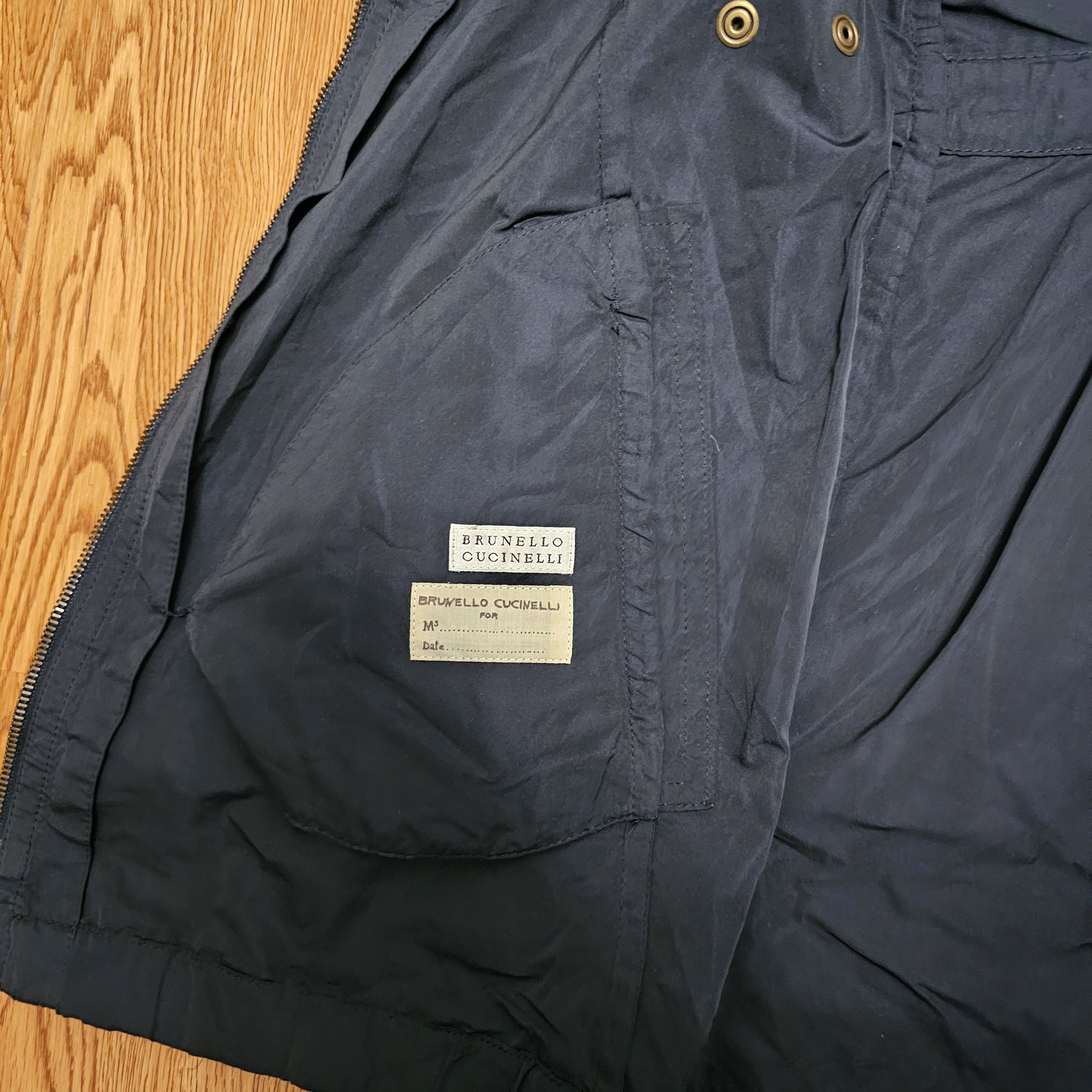 Brunello Cucinelli Brunello Cucinelli Biker Nylon Jacket Size M / US 6-8 / IT 42-44 - 8 Thumbnail