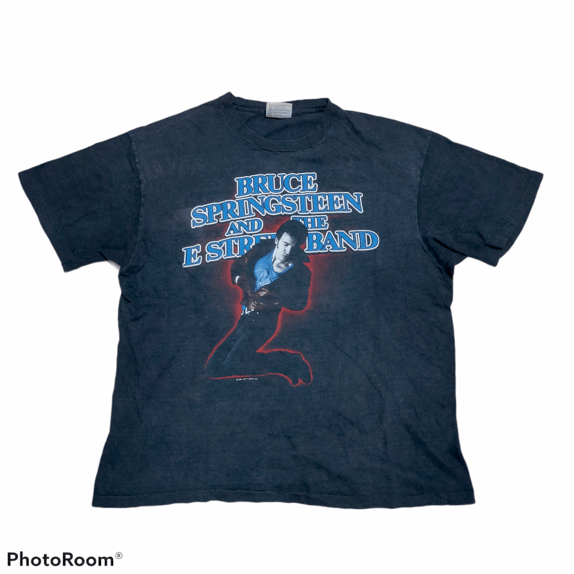 image of Band Tees x Vintage 80's Bruce Springsteen Tour T-Shirt in Black, Men's (Size Small)