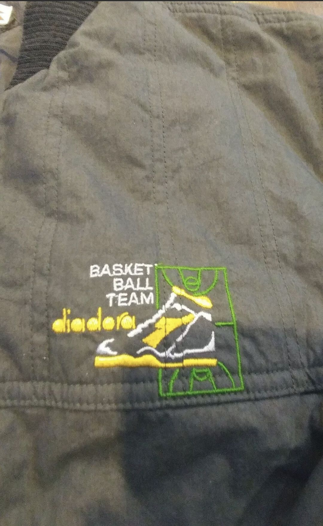 Diadora Vintage Diadora Basketball Jacket Size US M / EU 48-50 / 2 - 2 Thumbnail