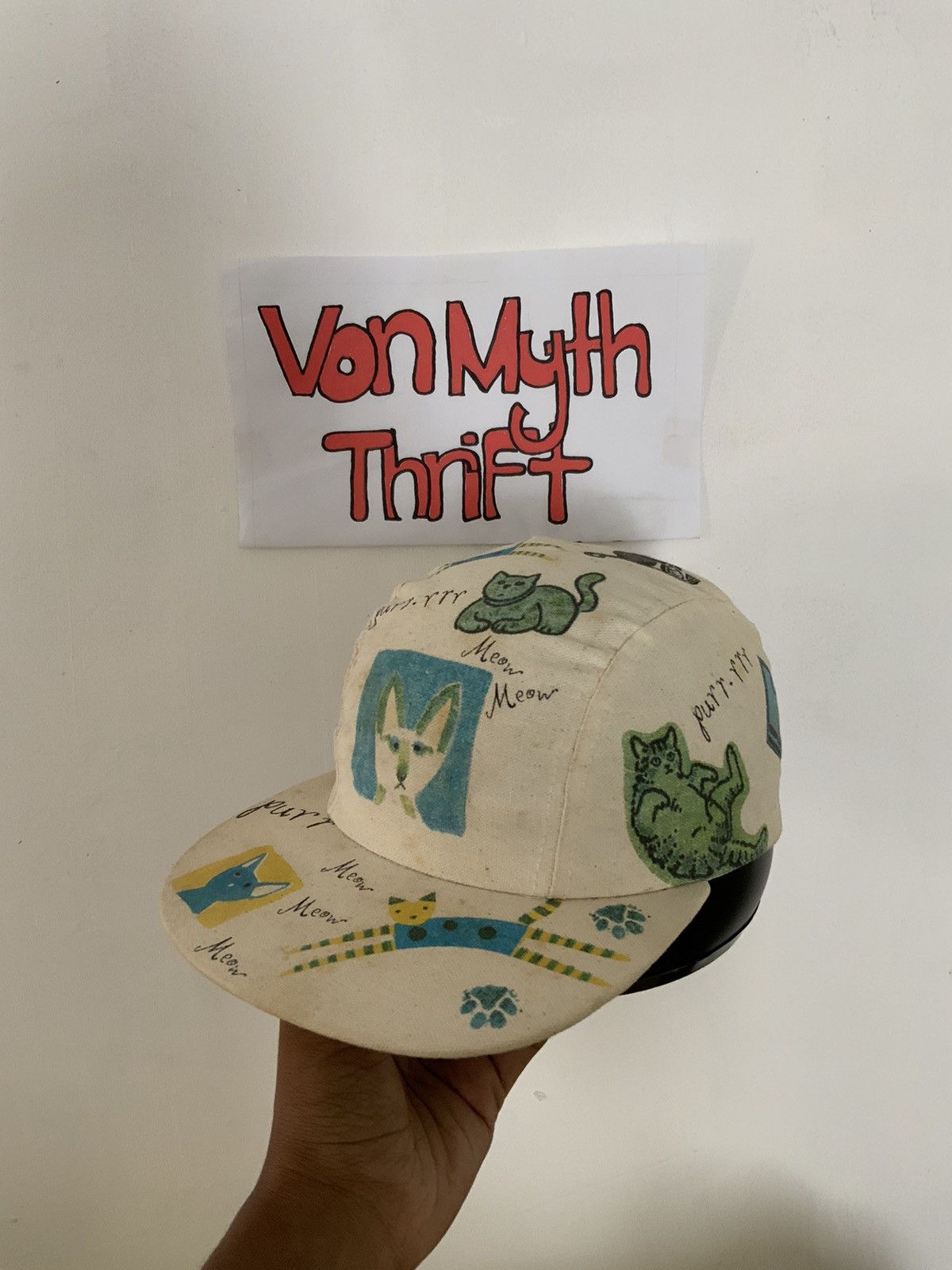Vintage Vintage Relevant Headwear Printed Rusty USA Hat Size ONE SIZE - 1 Thumbnail