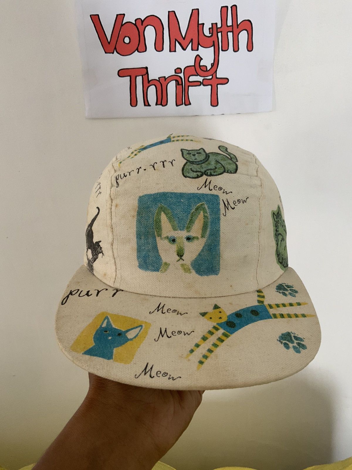 Vintage Vintage Relevant Headwear Printed Rusty USA Hat Size ONE SIZE - 7 Thumbnail