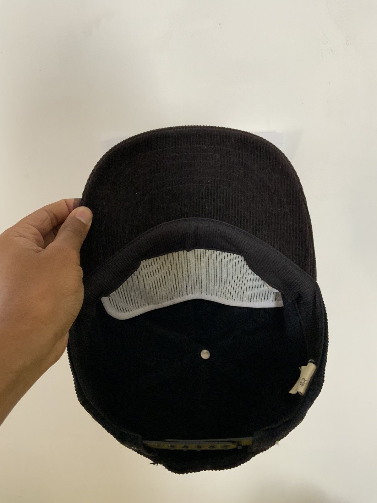 Vintage Vintage Rs. Koizumi Spellout Corduroi Hat Size ONE SIZE - 7 Thumbnail