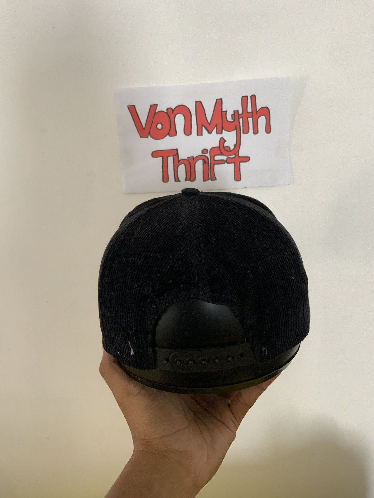 Vintage Vintage Rs. Koizumi Spellout Corduroi Hat Size ONE SIZE - 3 Thumbnail