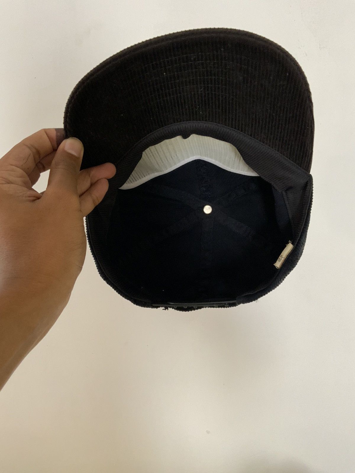 Vintage Vintage Rs. Koizumi Spellout Corduroi Hat Size ONE SIZE - 9 Thumbnail