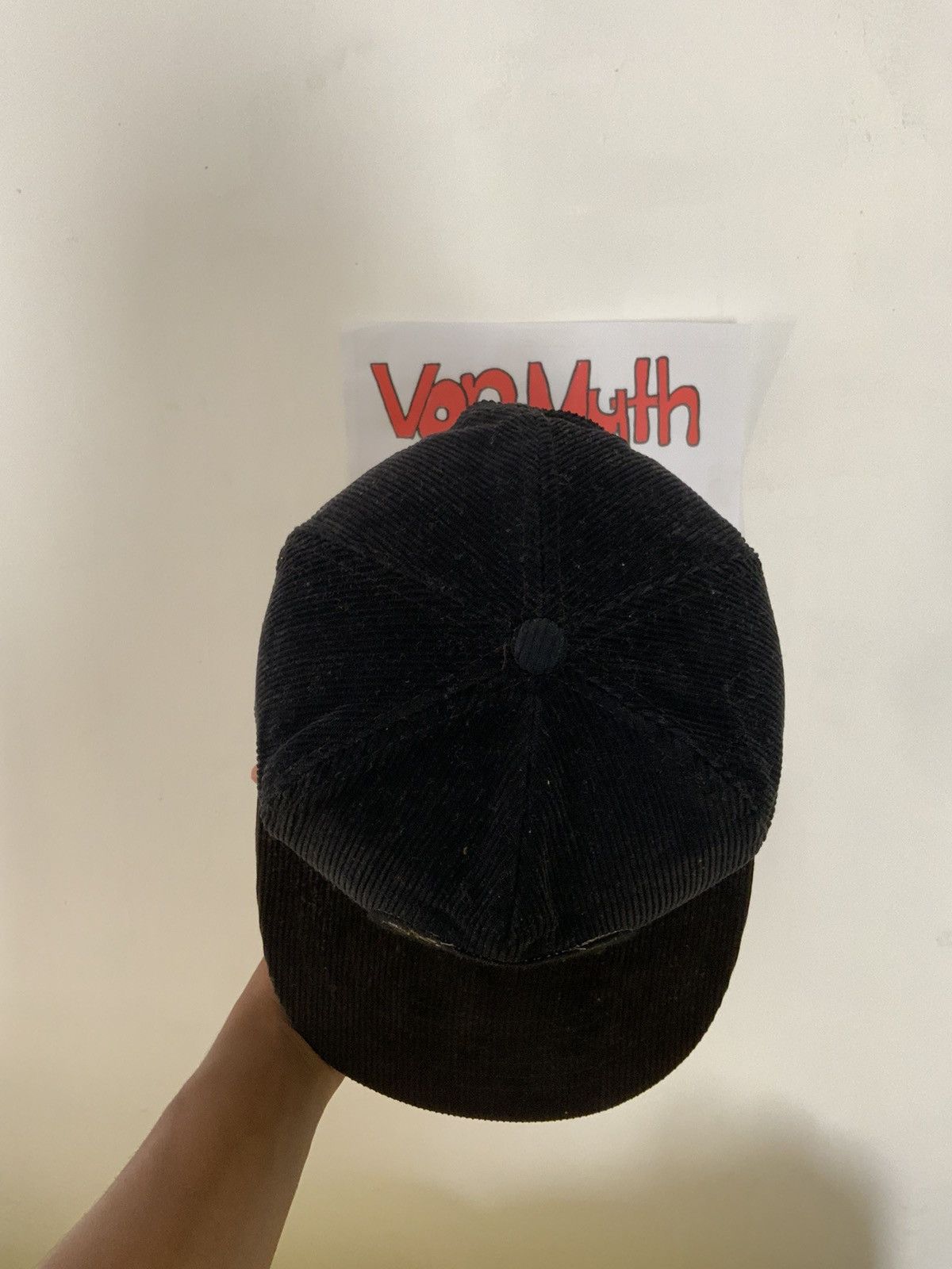 Vintage Vintage Rs. Koizumi Spellout Corduroi Hat Size ONE SIZE - 6 Thumbnail