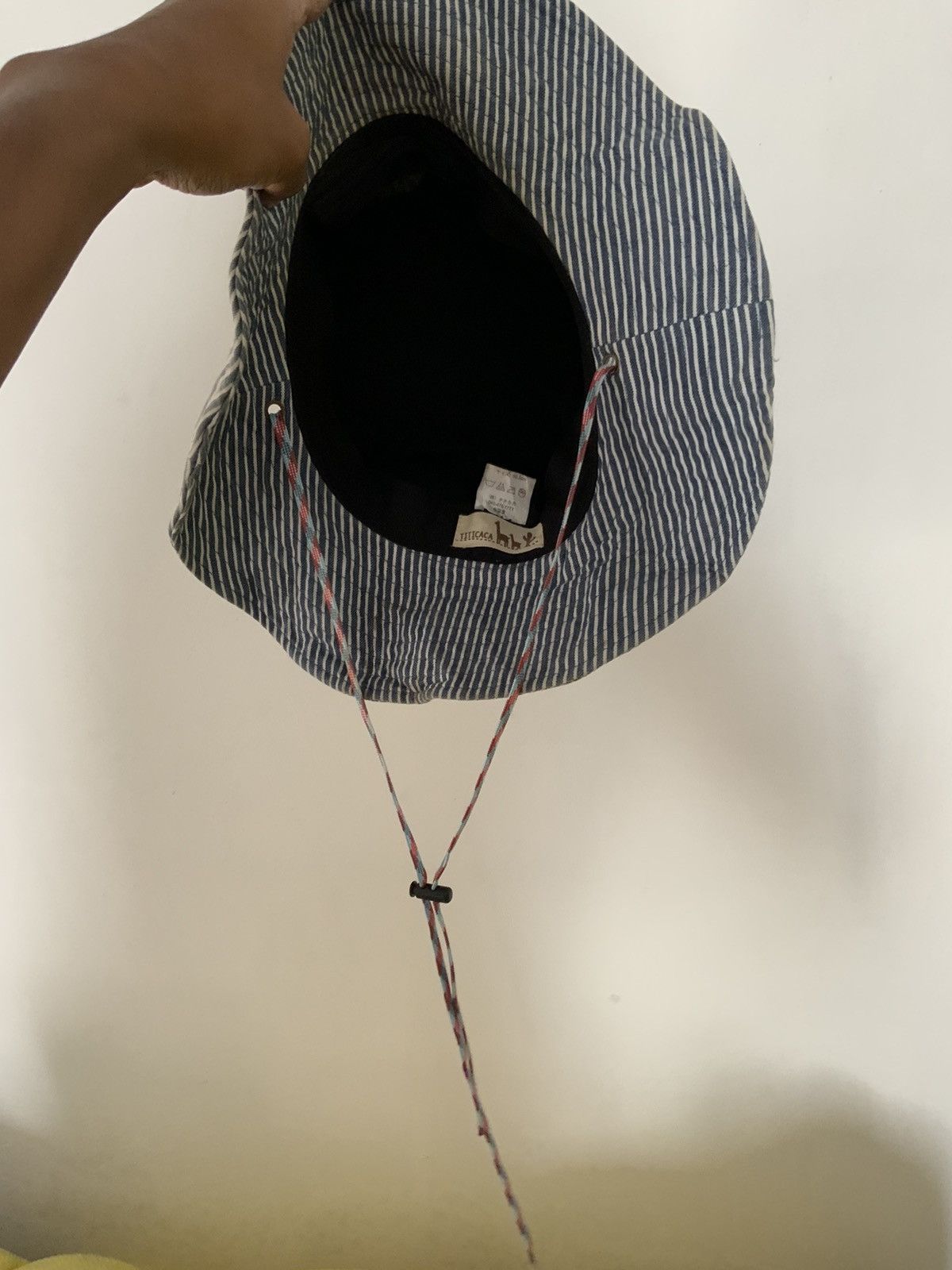 Japanese Brand Vintage Titicaca Fade Hickory Native Bucket Hat Size ONE SIZE - 8 Thumbnail