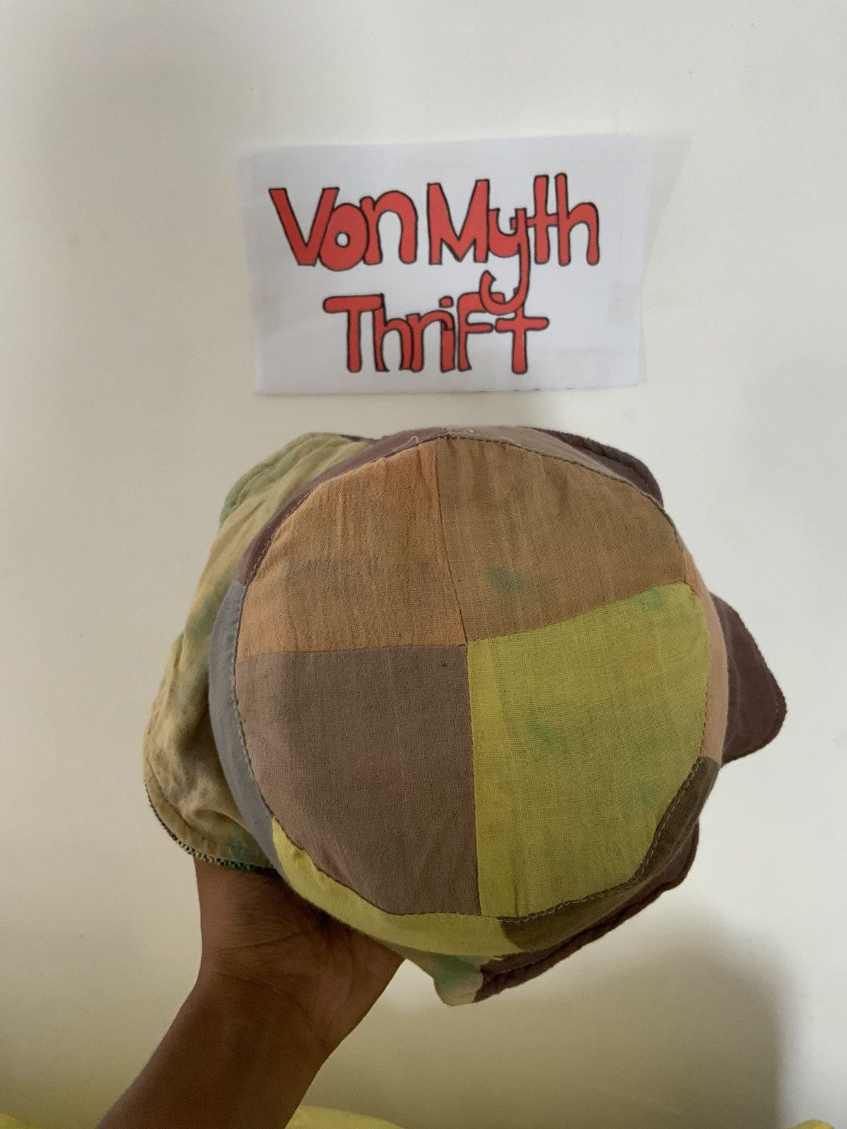 Retrofit Vintage Navajo Patchwork Bucket Hat Size ONE SIZE - 12 Thumbnail