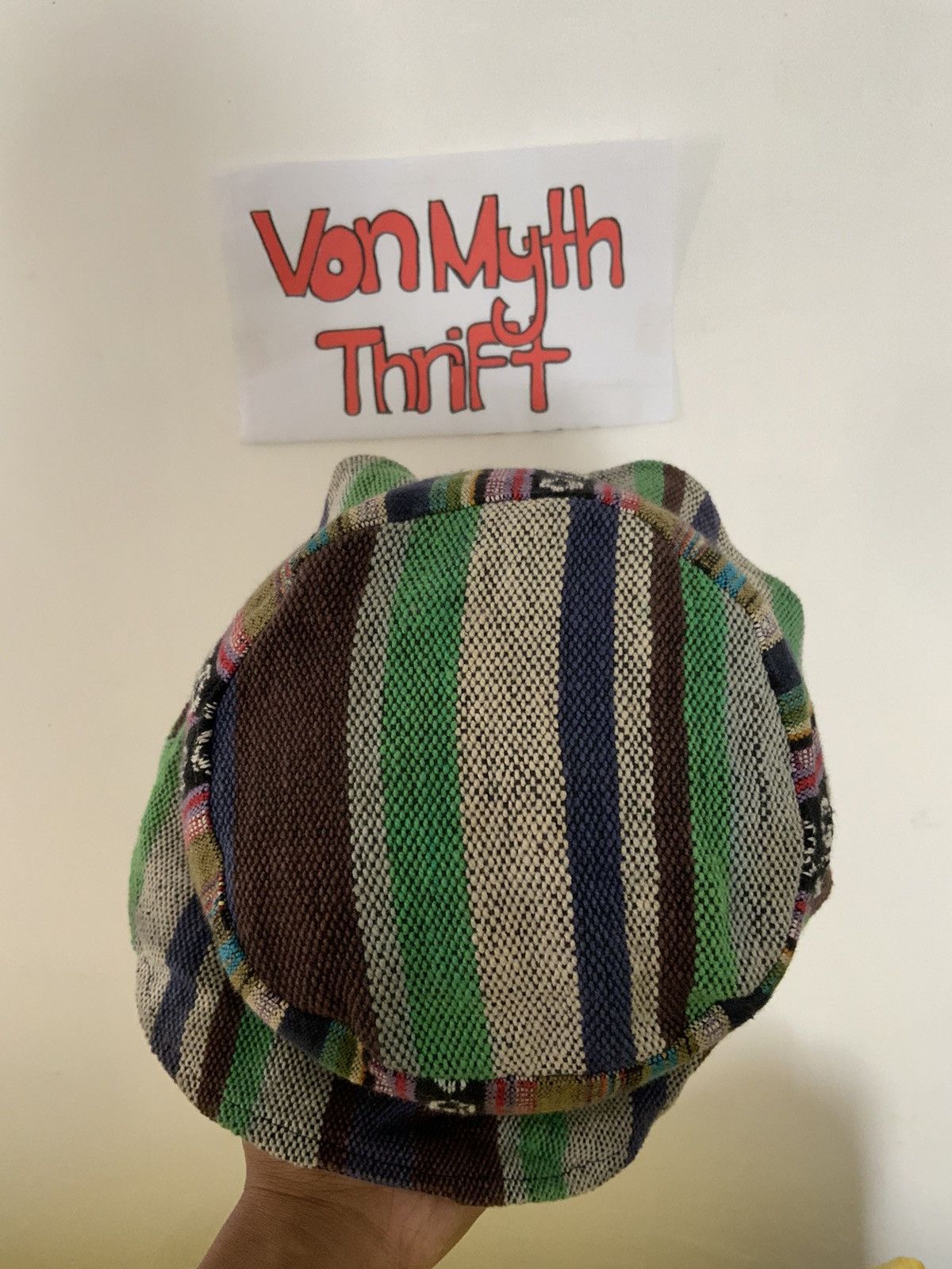Retrofit Vintage Navajo Patchwork Bucket Hat Size ONE SIZE - 6 Thumbnail