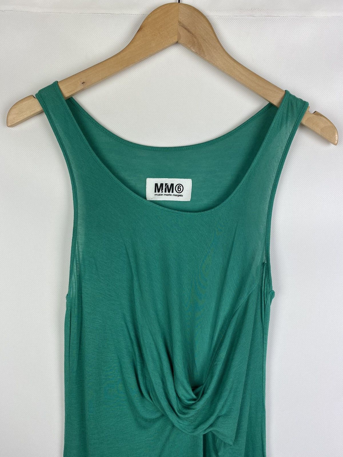 Maison Margiela MM6 Maison Margiela Viscose / Silk sleeveless tank dress Size L / US 10 / IT 46 - 2 Thumbnail
