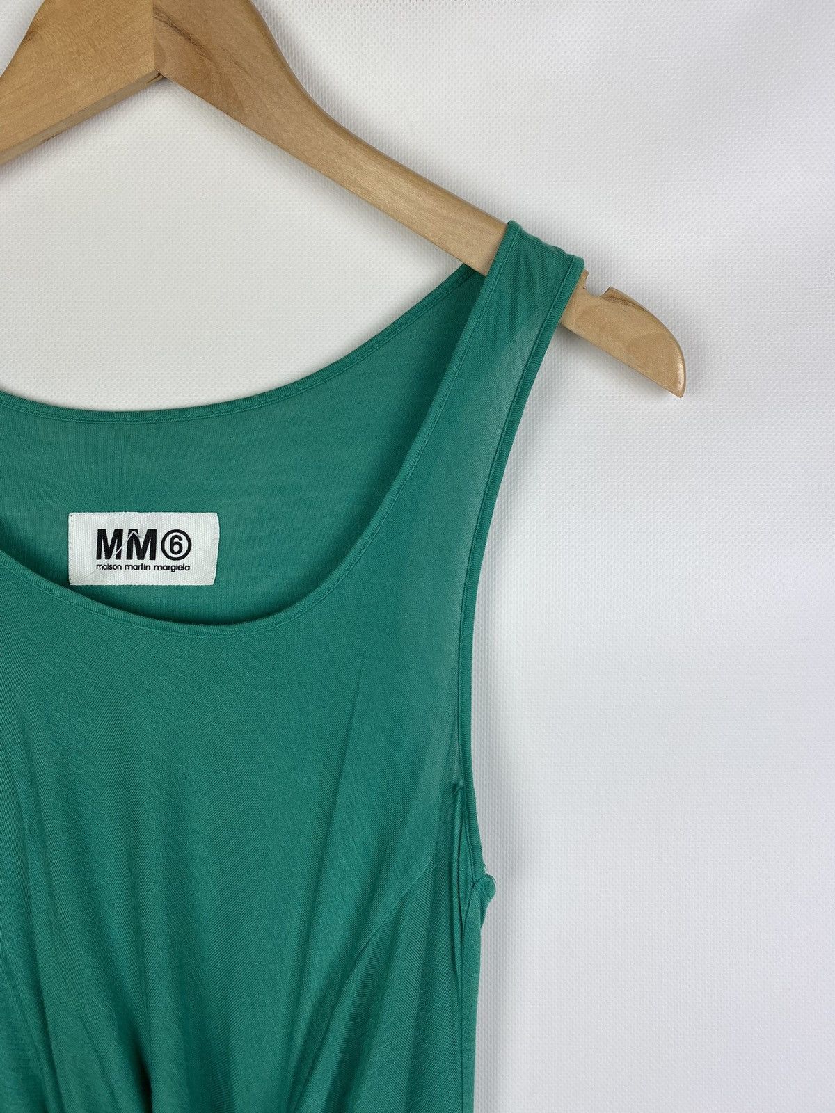 Maison Margiela MM6 Maison Margiela Viscose / Silk sleeveless tank dress Size L / US 10 / IT 46 - 5 Thumbnail