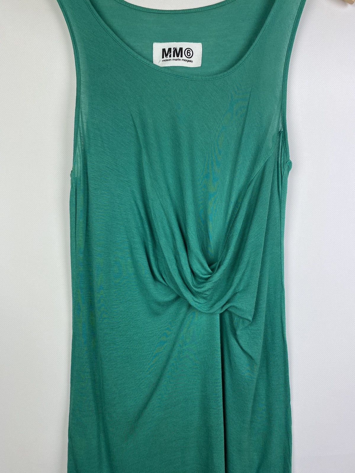 Maison Margiela MM6 Maison Margiela Viscose / Silk sleeveless tank dress Size L / US 10 / IT 46 - 3 Thumbnail