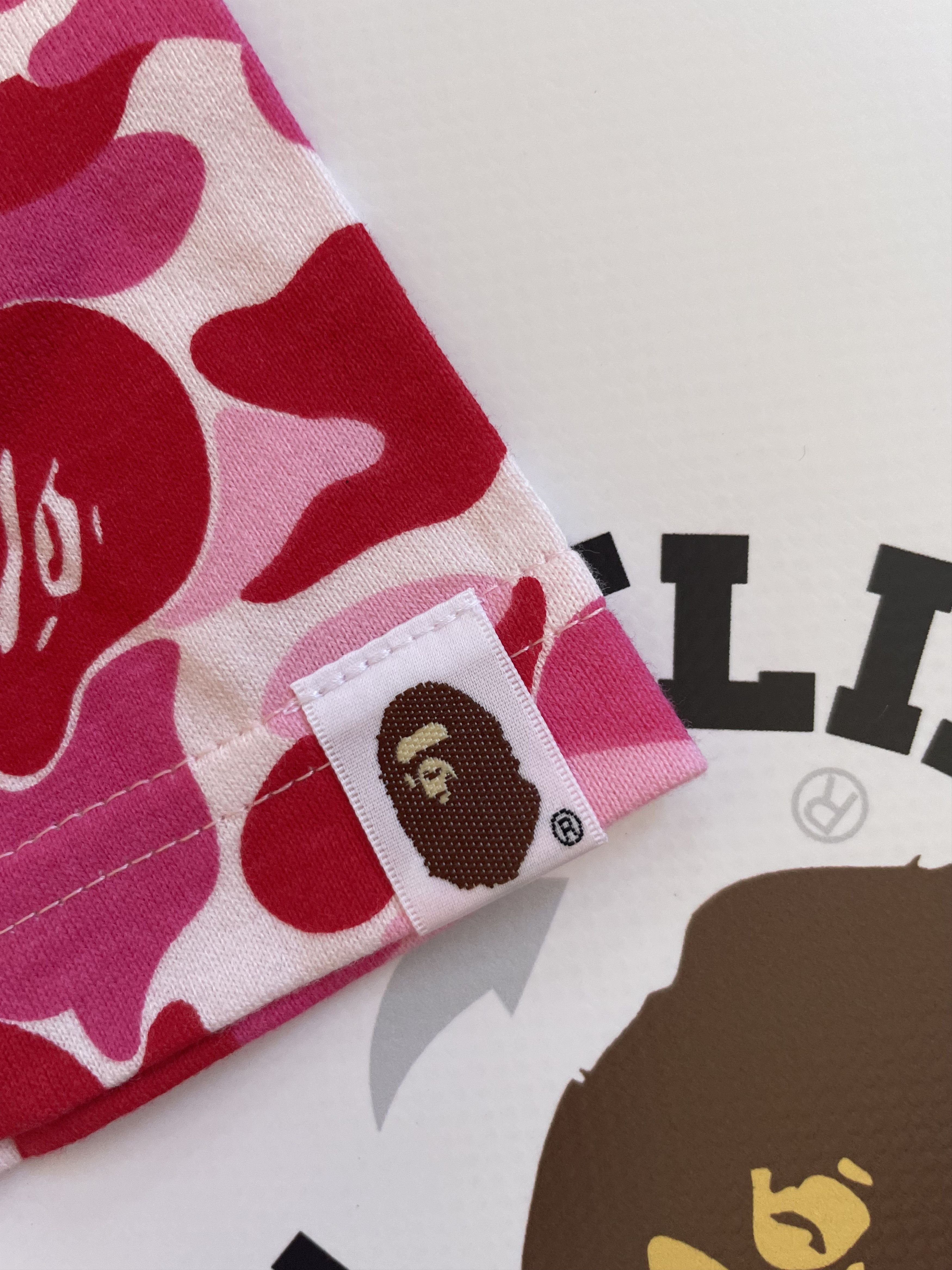 Bape BAPE ABC CAMO APE HEAD ONE POINT TEE Size US XL / EU 56 / 4 - 7 Thumbnail