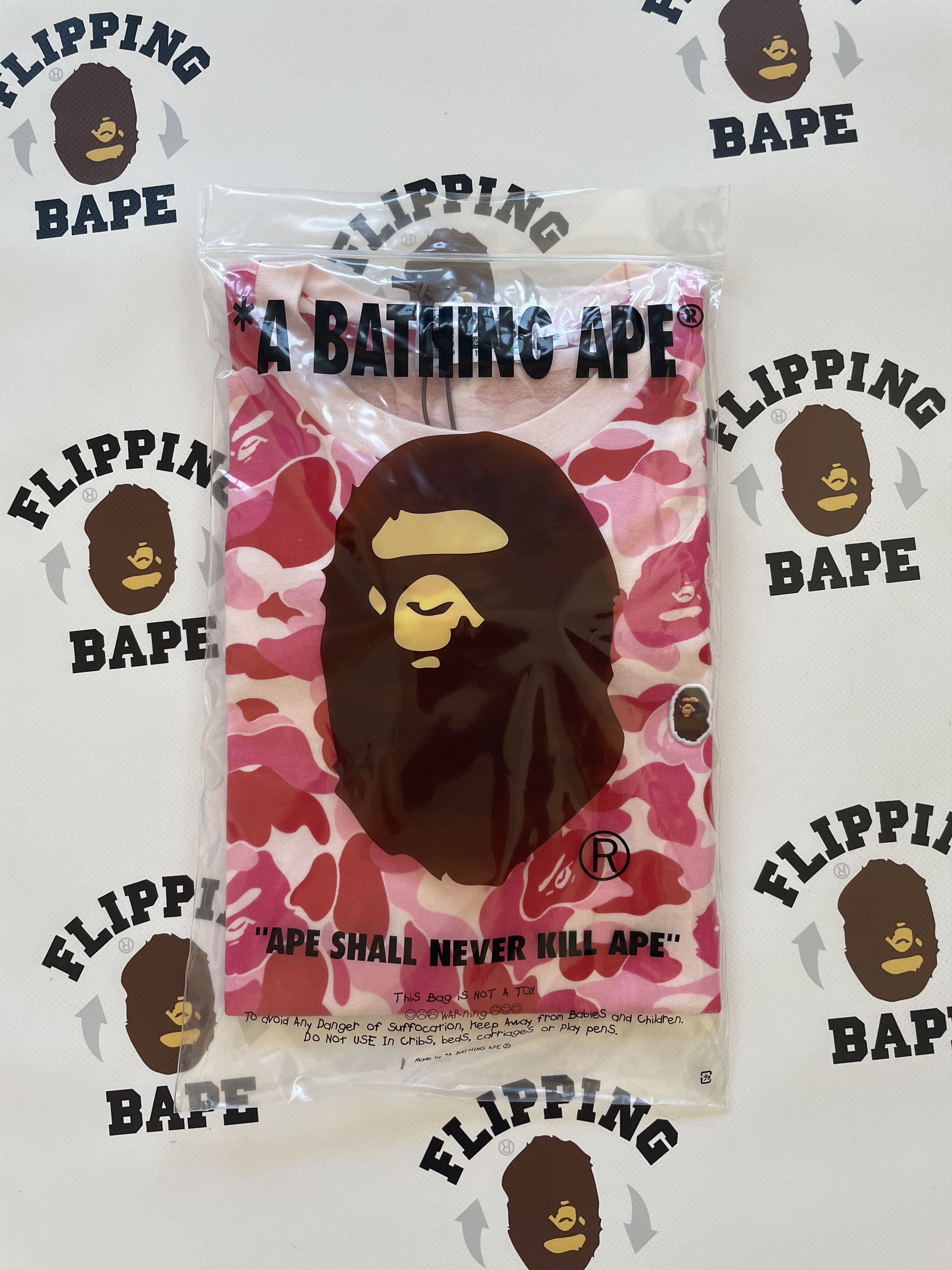 Bape BAPE ABC CAMO APE HEAD ONE POINT TEE Size US XL / EU 56 / 4 - 8 Thumbnail