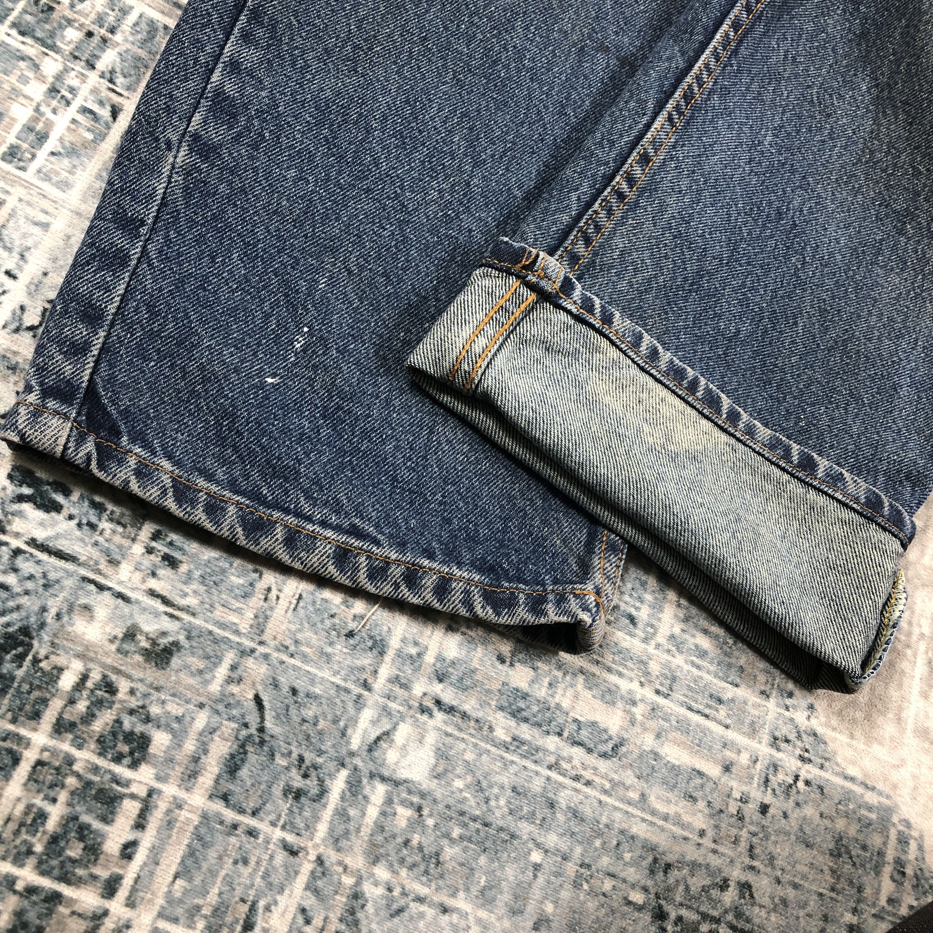 Levi's Levi's Jeans 501 Dark Wash Size US 36 / EU 52 - 9 Thumbnail